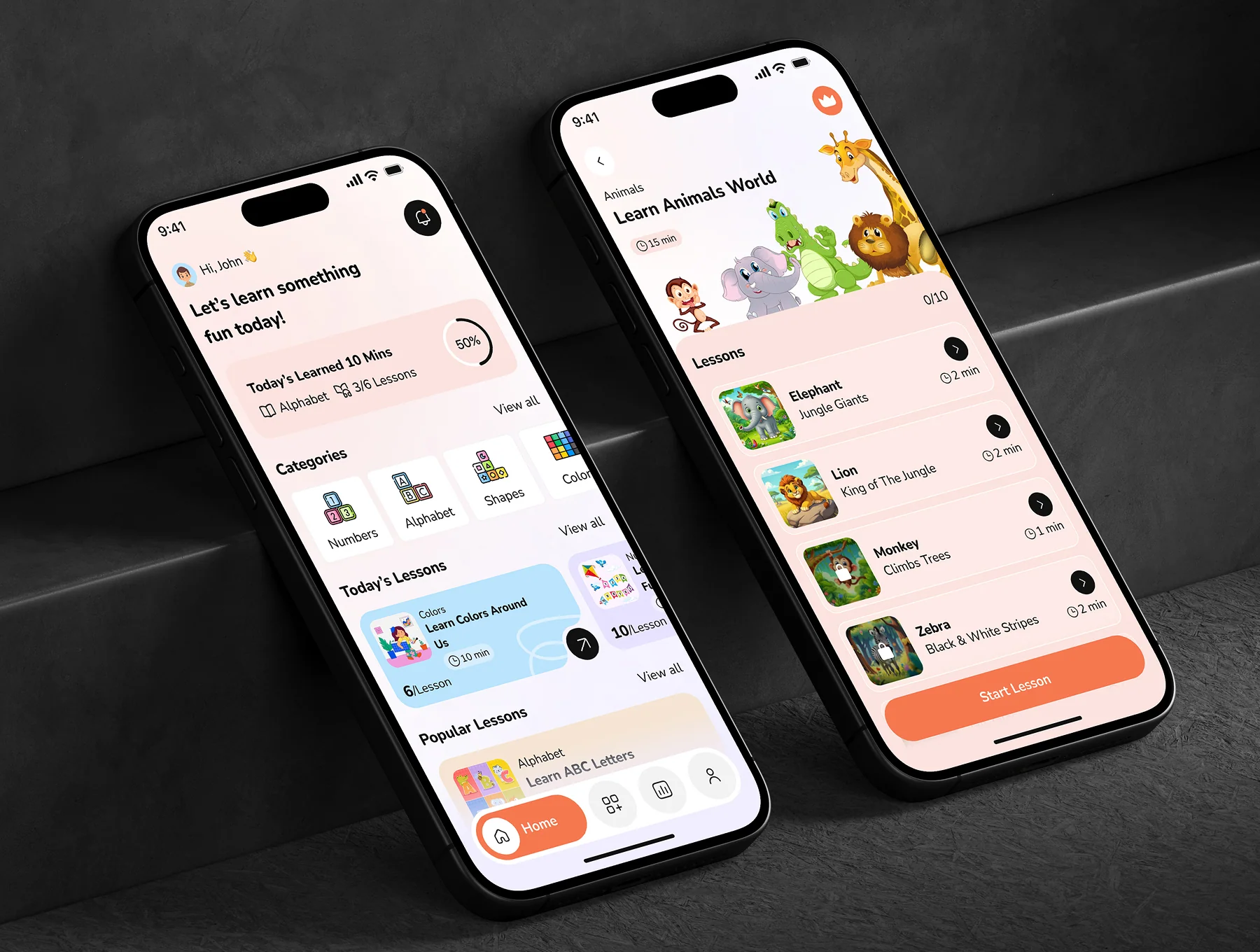 Kidzly – Kids Education App UI Kit 8
