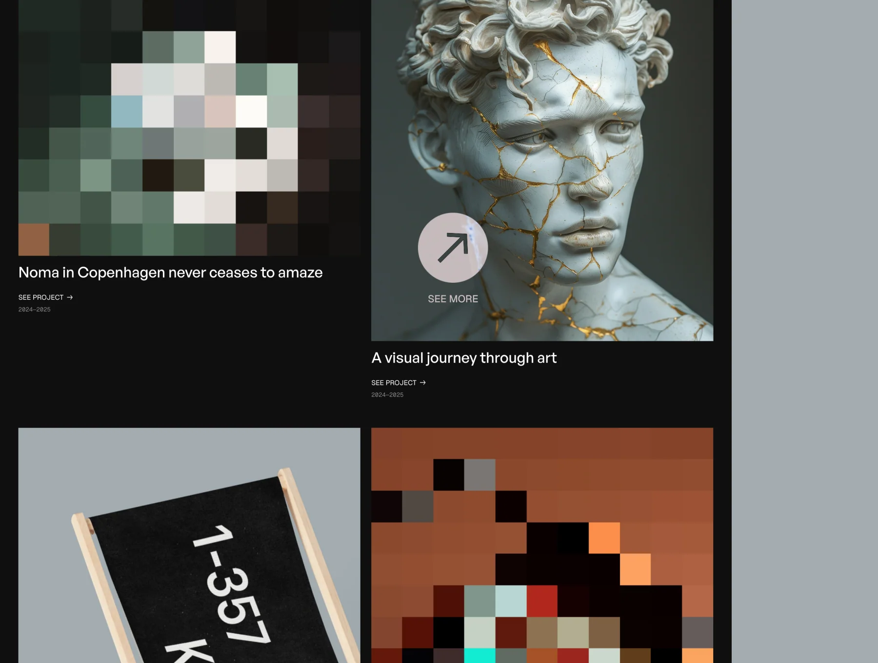 Kierkegaard — Portfolio Boutique Studio Framer Template 4