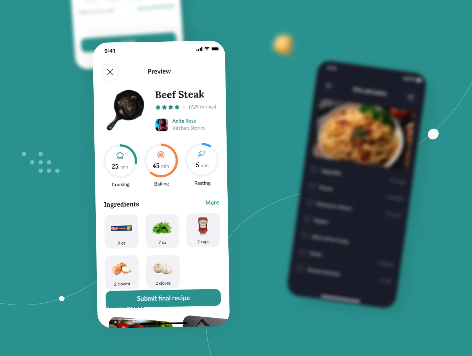 Kifota - Recipes & Cooking UI Kit 10