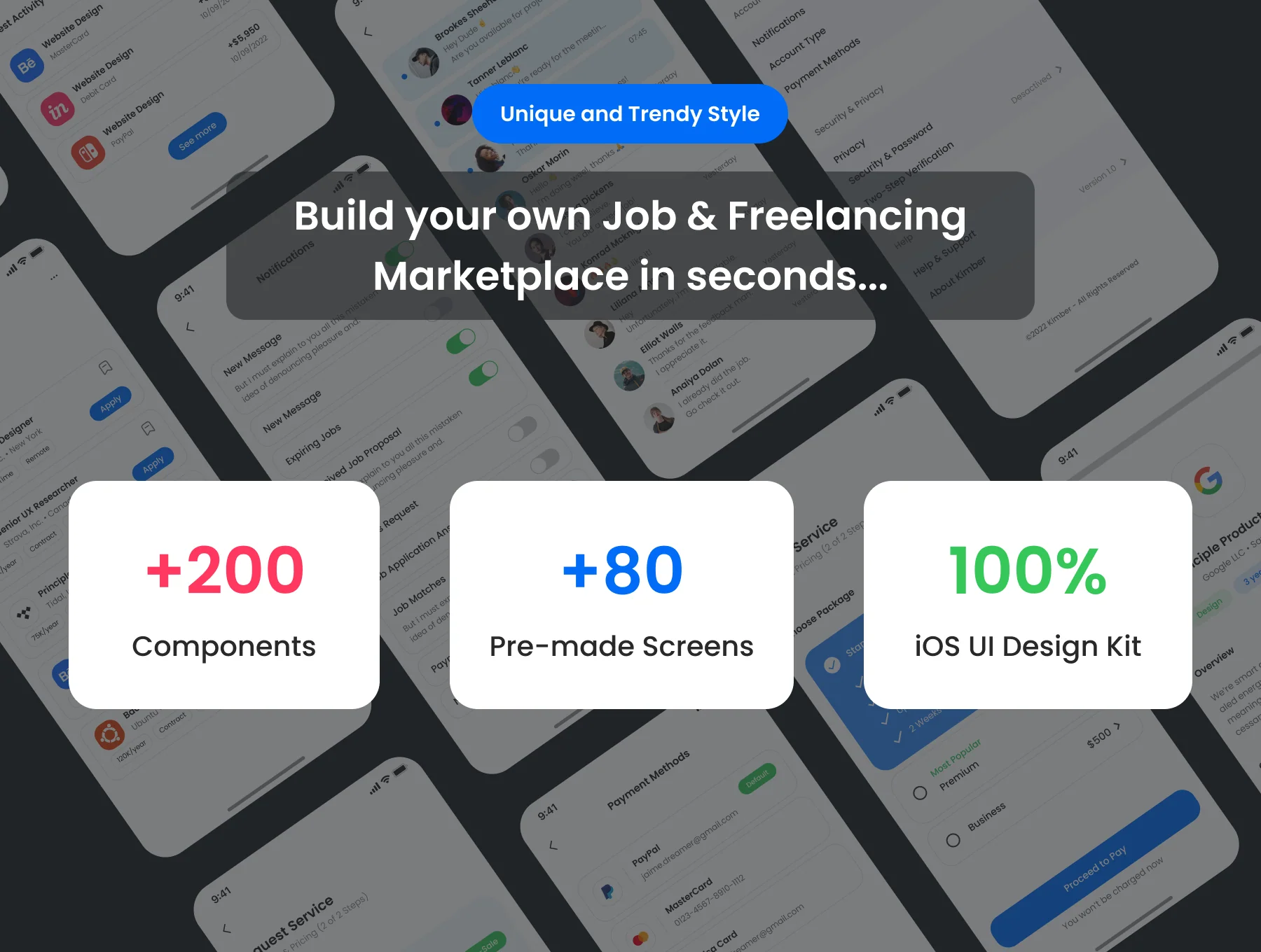 Kimber - Job & Freelancing Marketplace UI Kit 2