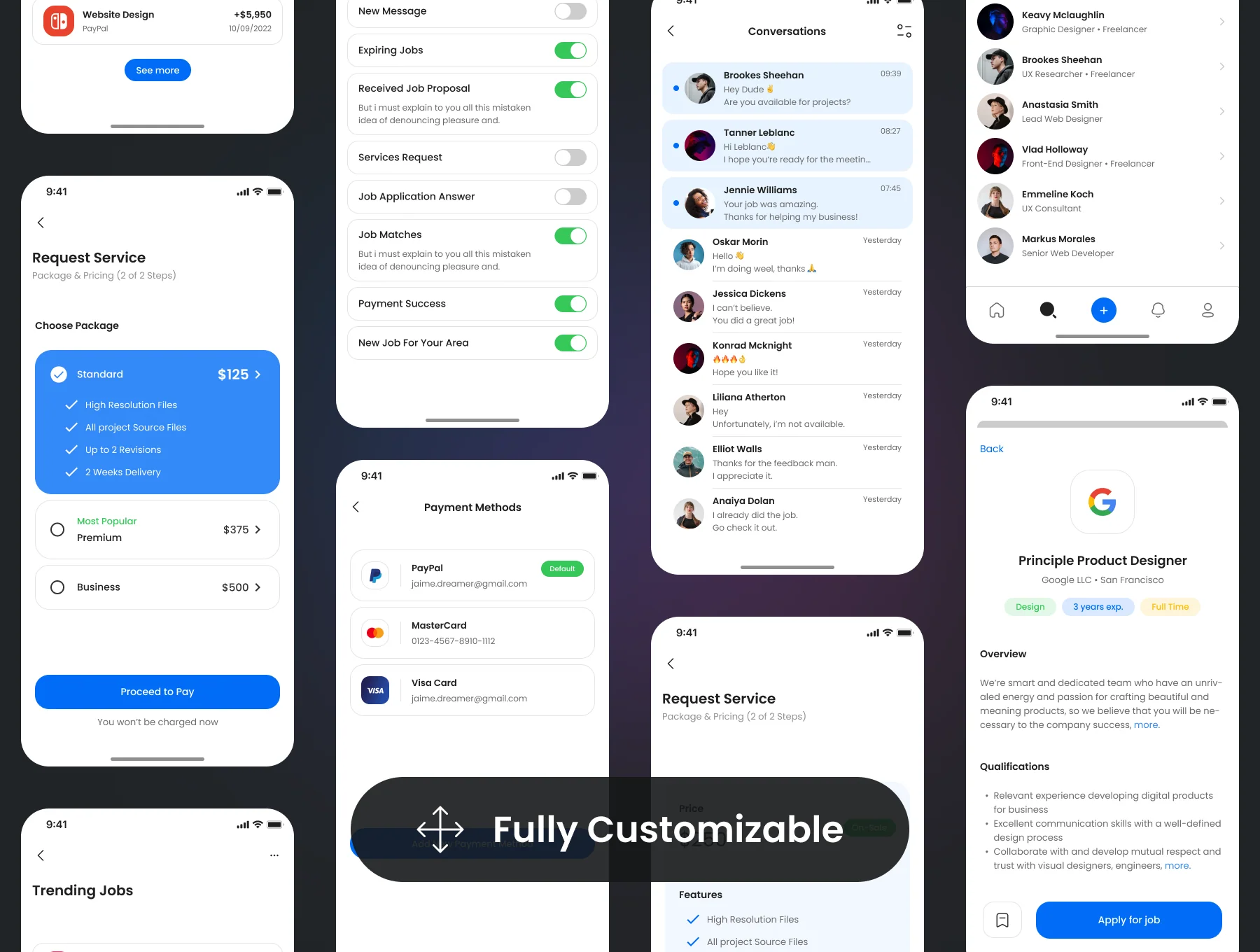 Kimber - Job & Freelancing Marketplace UI Kit 6