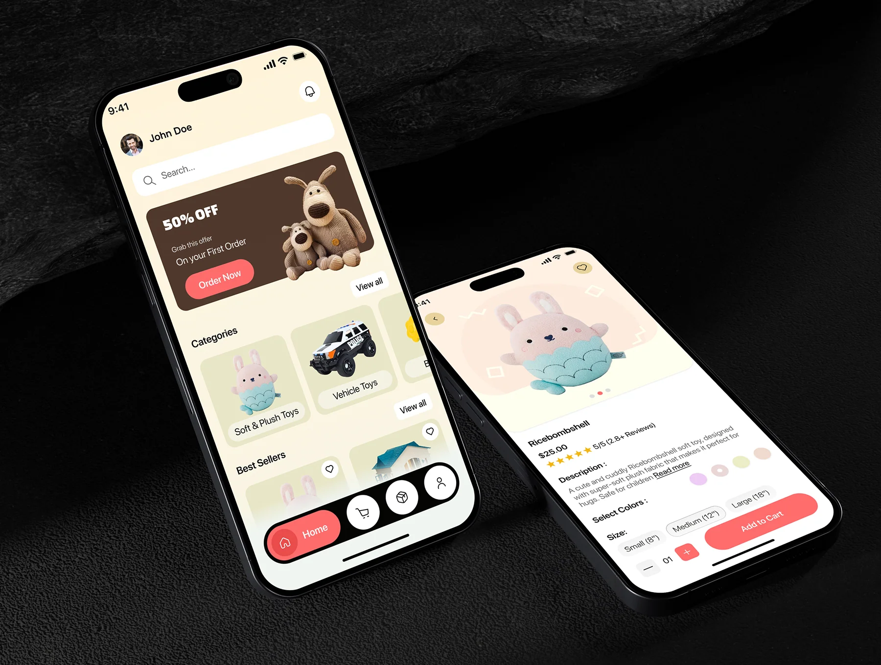 Kinda Kids Store -  Ecommerce  Mobile App UI Kit 7