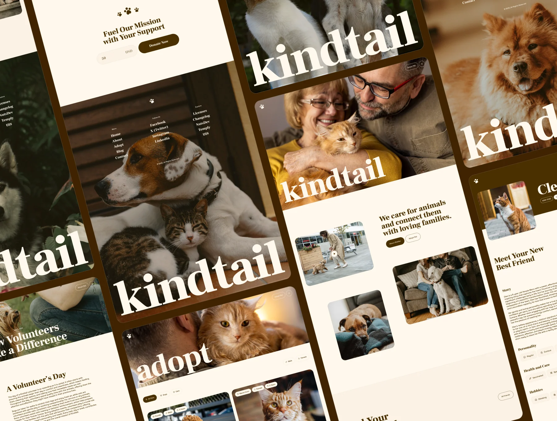 Kindtail – Animal Shelter Website 5