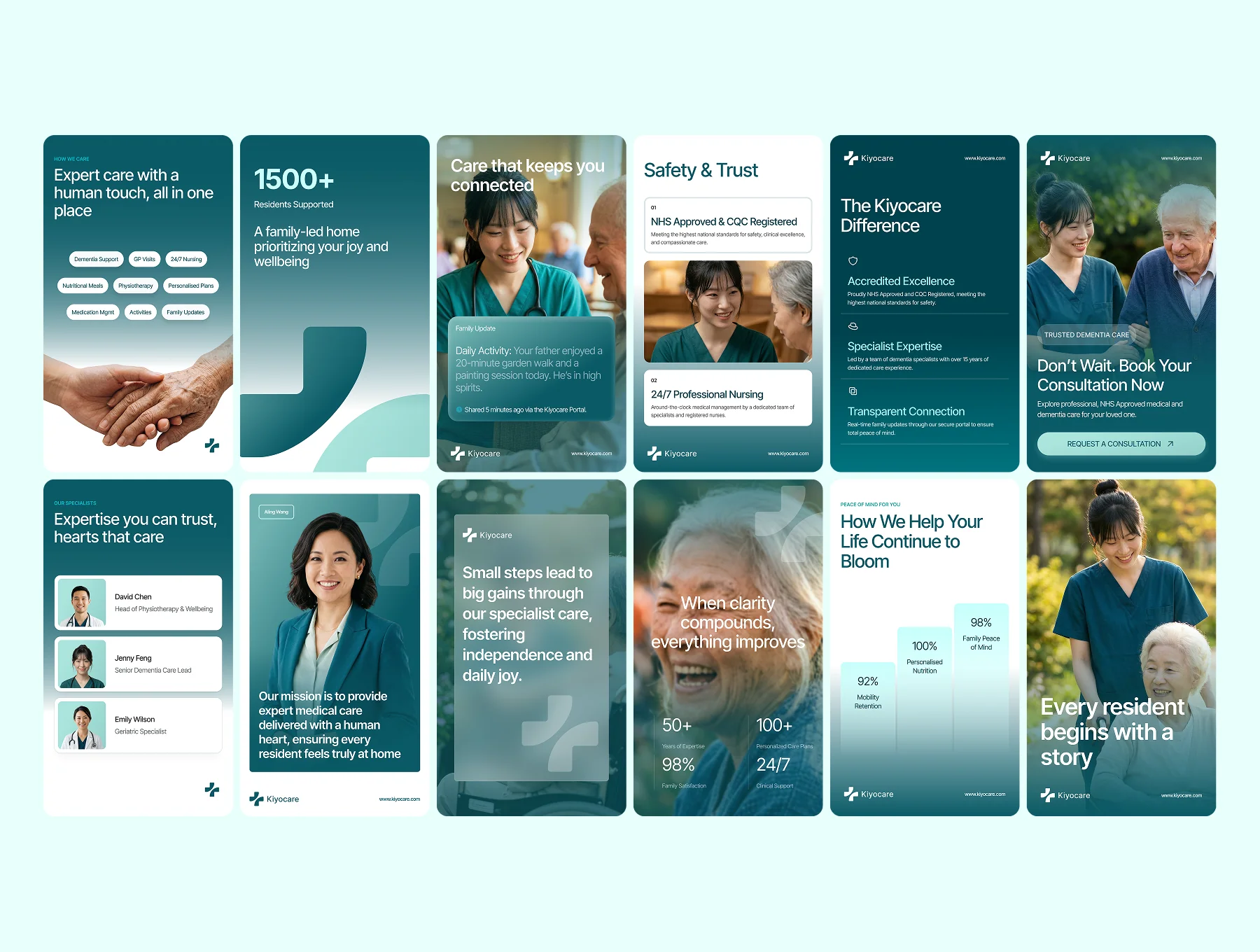 KinoCare - Healthcare Social Media Poster Kit 3