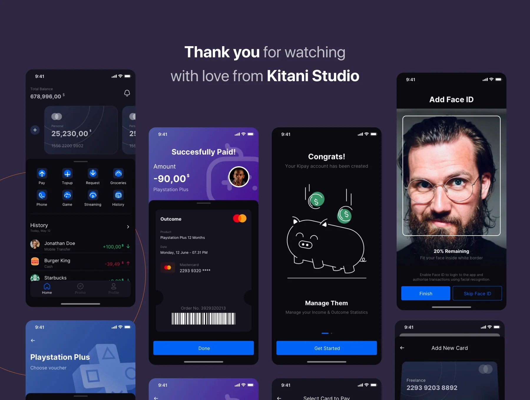 Kipay - Digital Banking App UI Kit 8