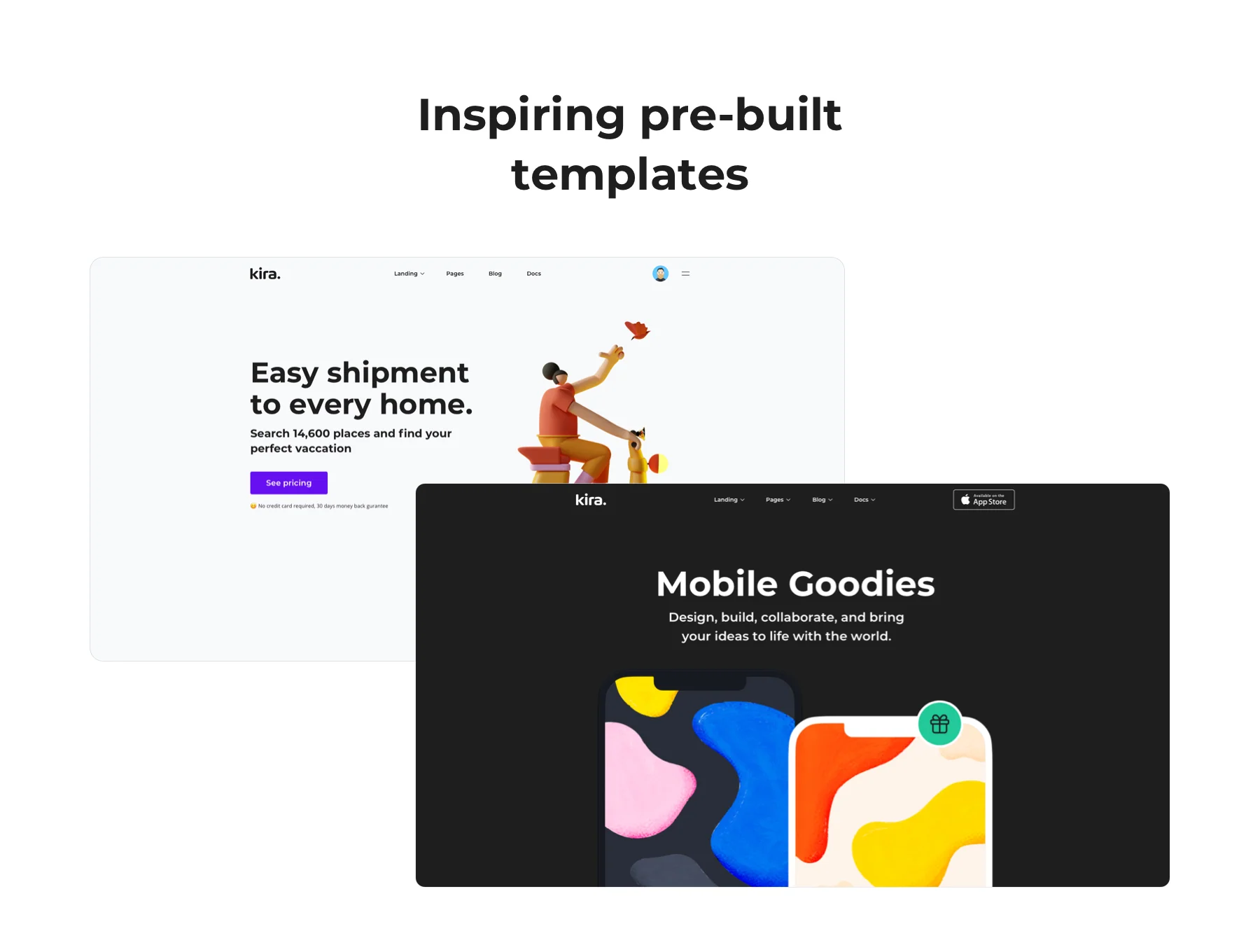 Kira - Mini Design System for Sketch and Figma 3