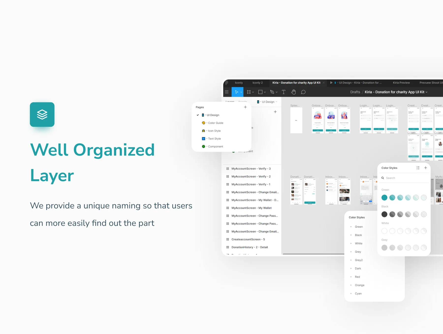 Kiria - Donation for charity App UI Kit 3