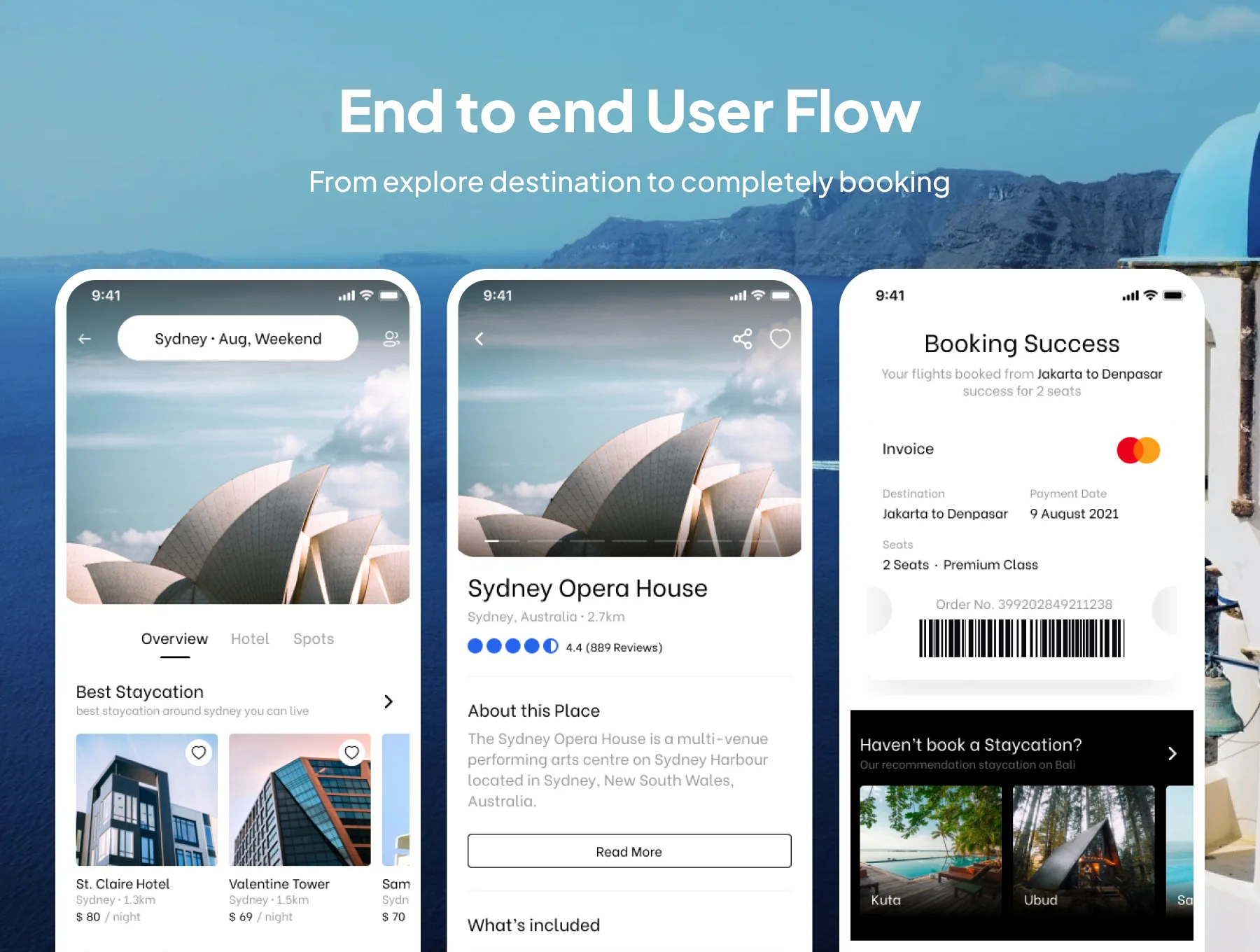 Kitavel - Premium Flight, Hotel & Travel App UI Kit 3