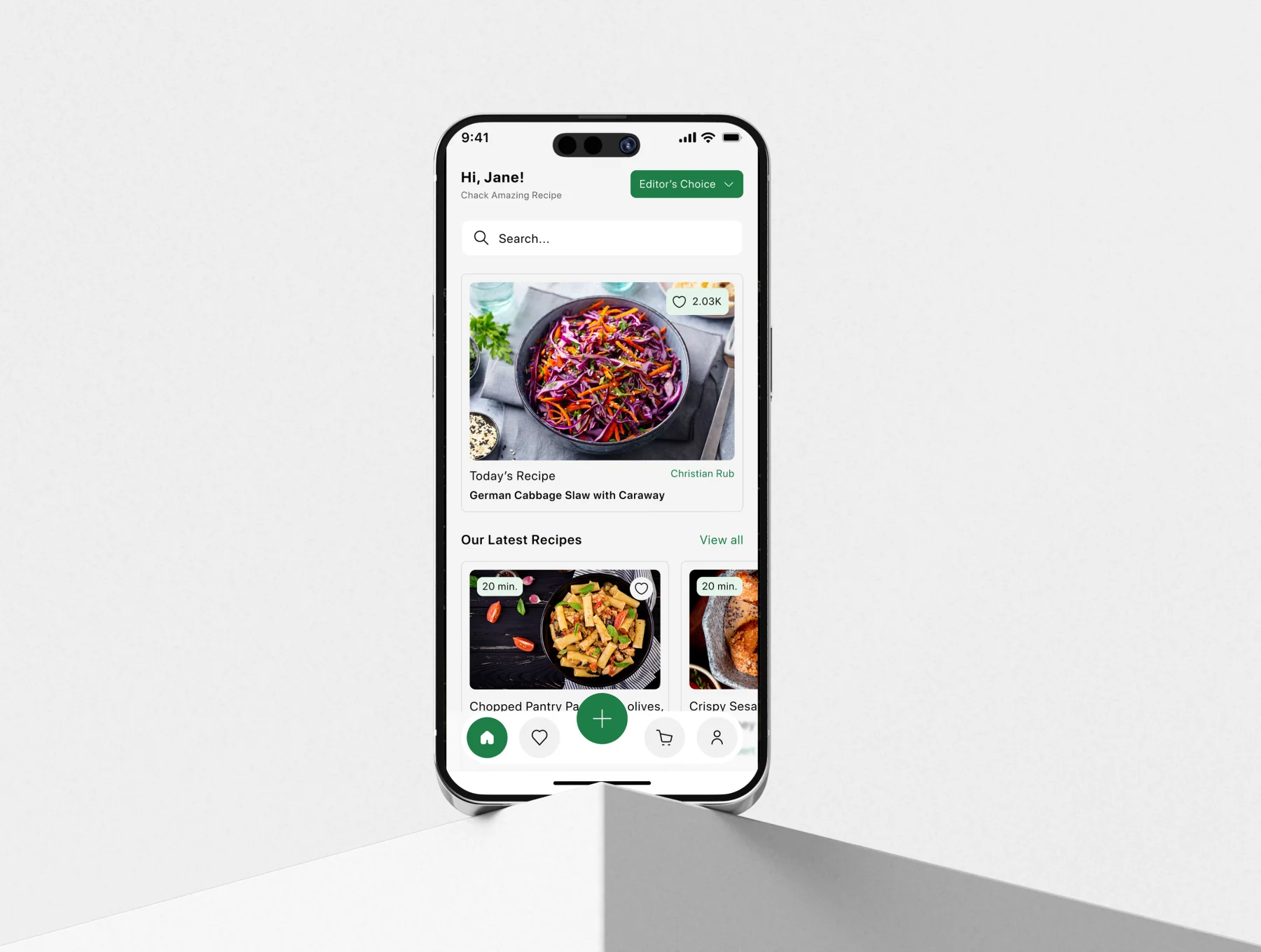 Kitchen Stories App UI Kit 8