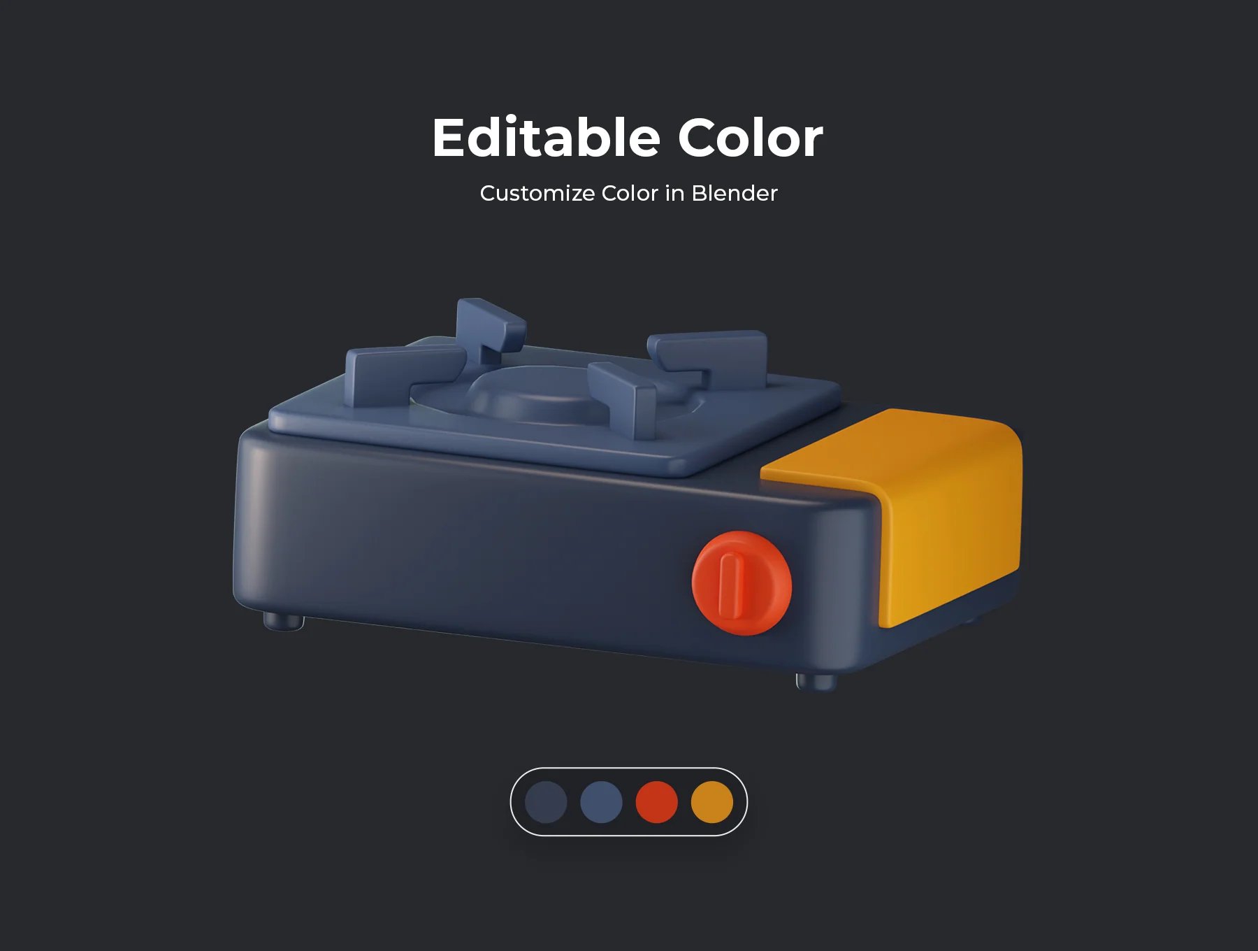 Kitchen Tools 3D Icons 4