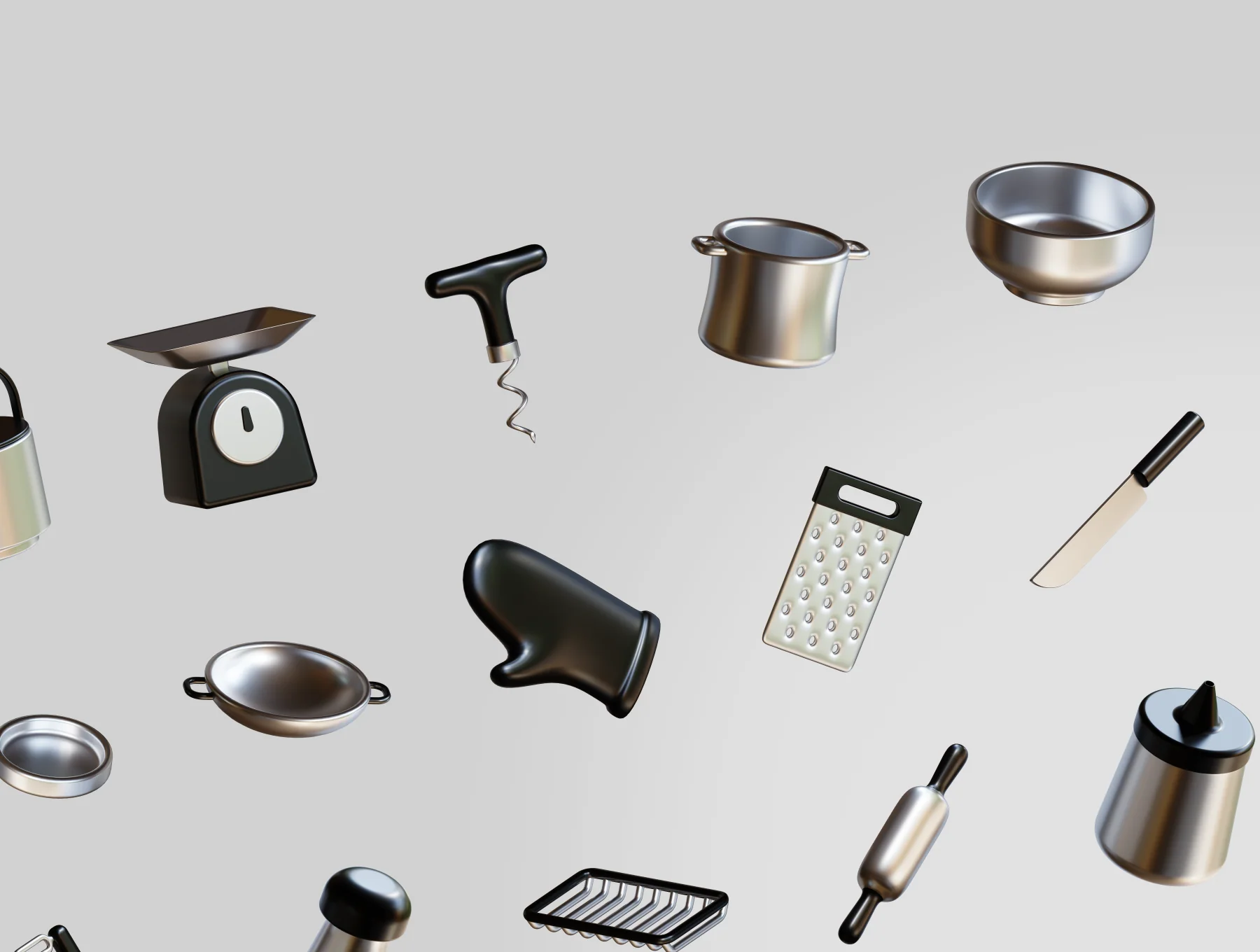 Kitchy - 3D Cooking ware Icons 5