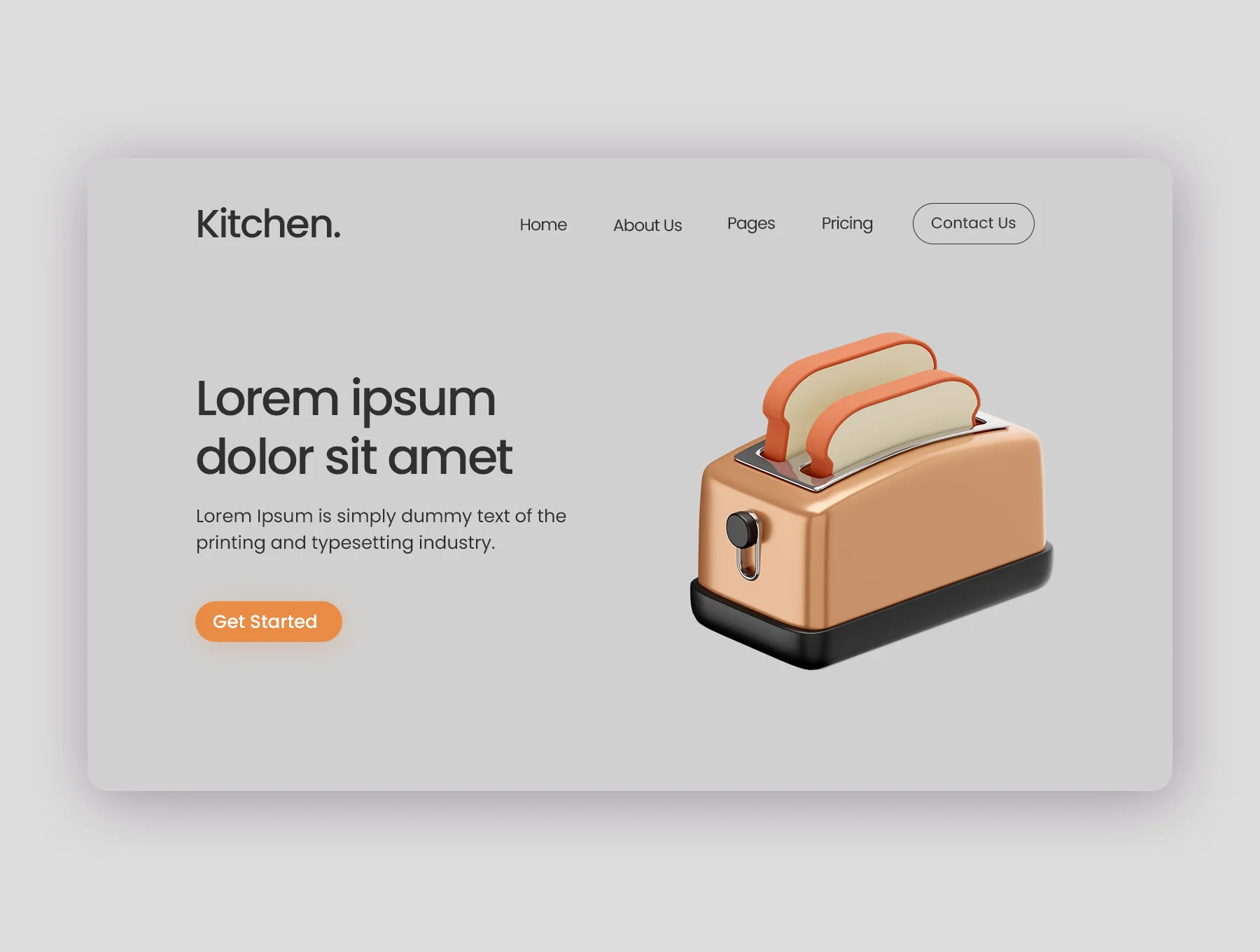 Kithcen 3D Icons 4