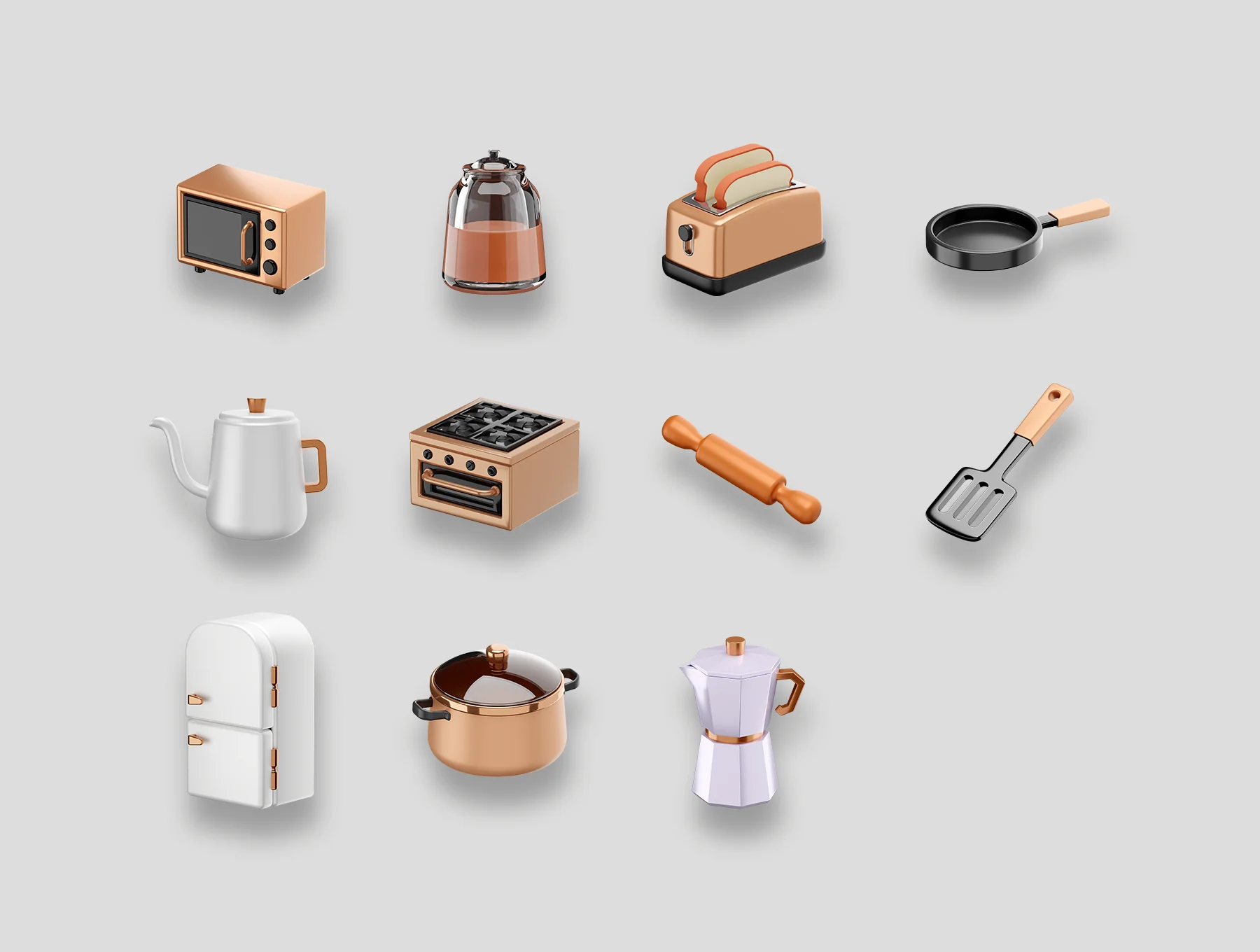 Kithcen 3D Icons 6