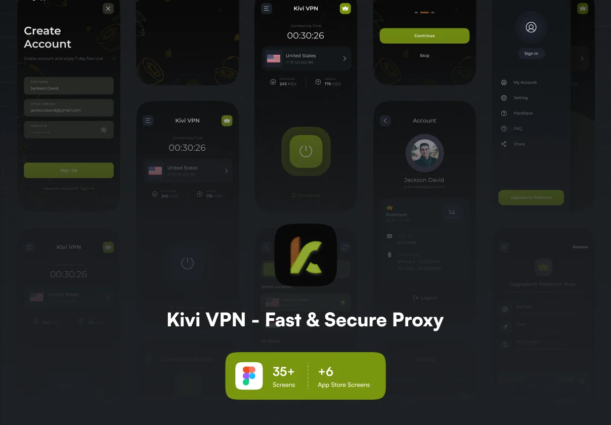 Kivi VPN - Fast & Secure Proxy