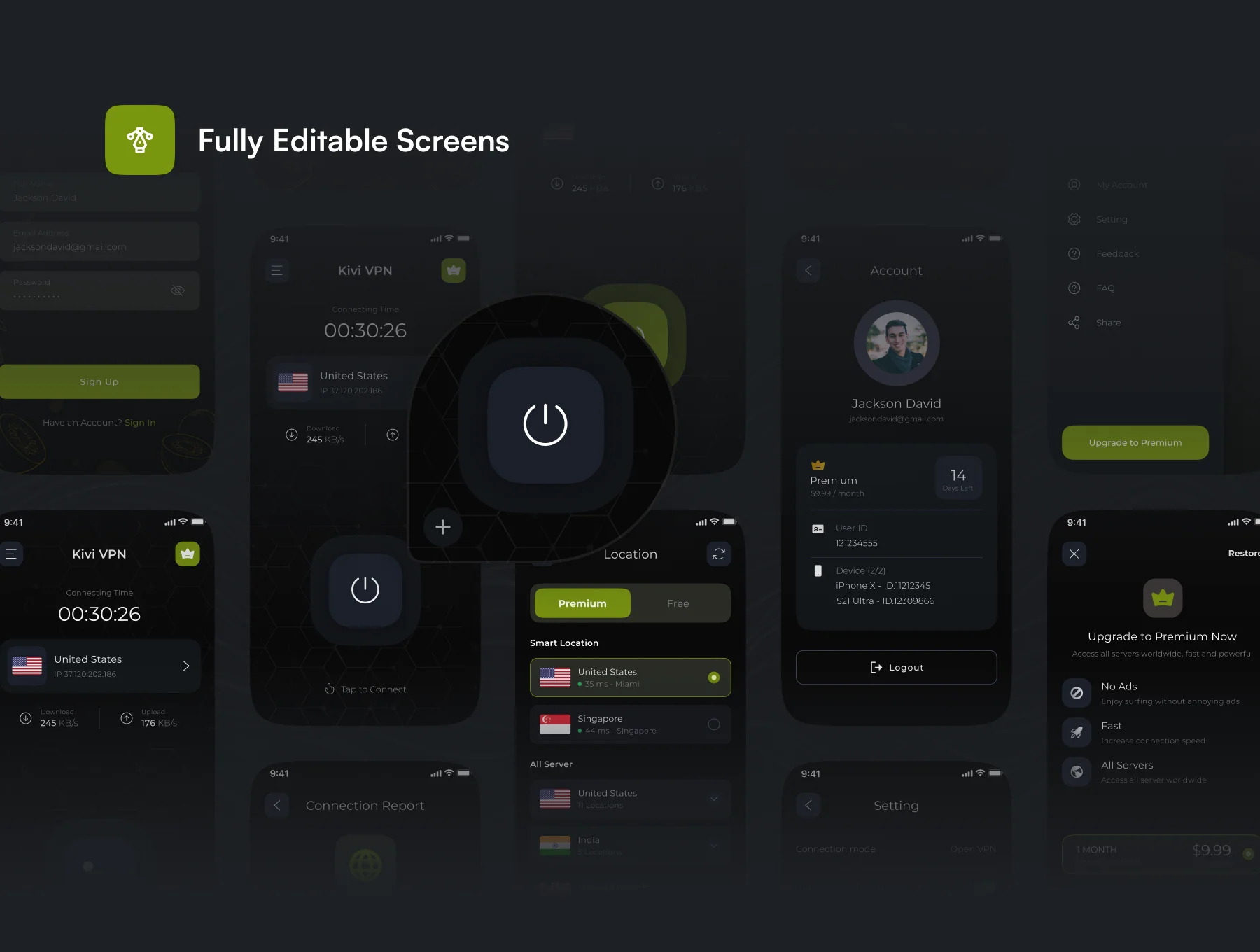Kivi VPN - Fast & Secure Proxy 3