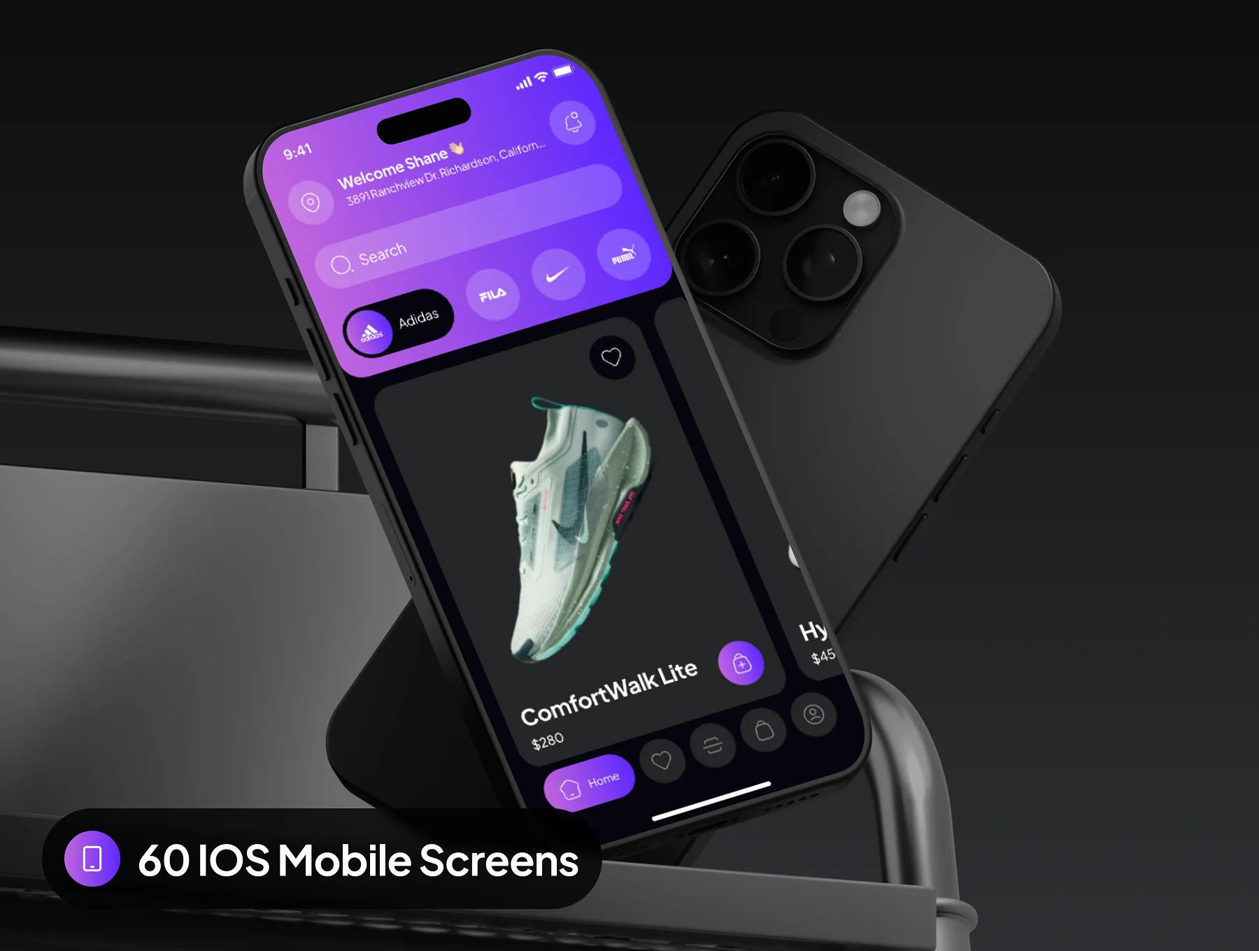 Kixo - Shoe Store Ecommerce App UI Kit 9