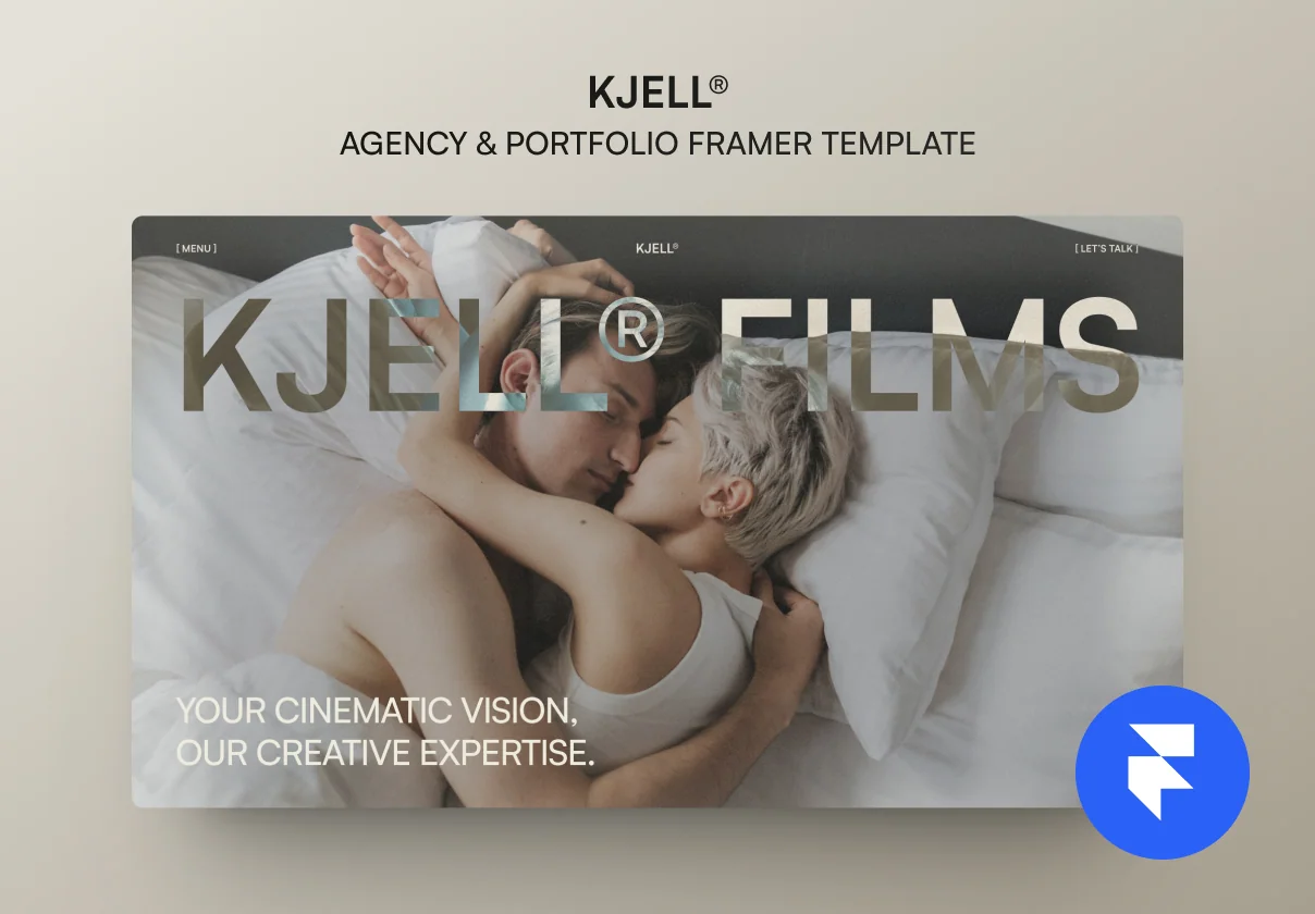 Kjell — Agency & Portfolio Framer Template