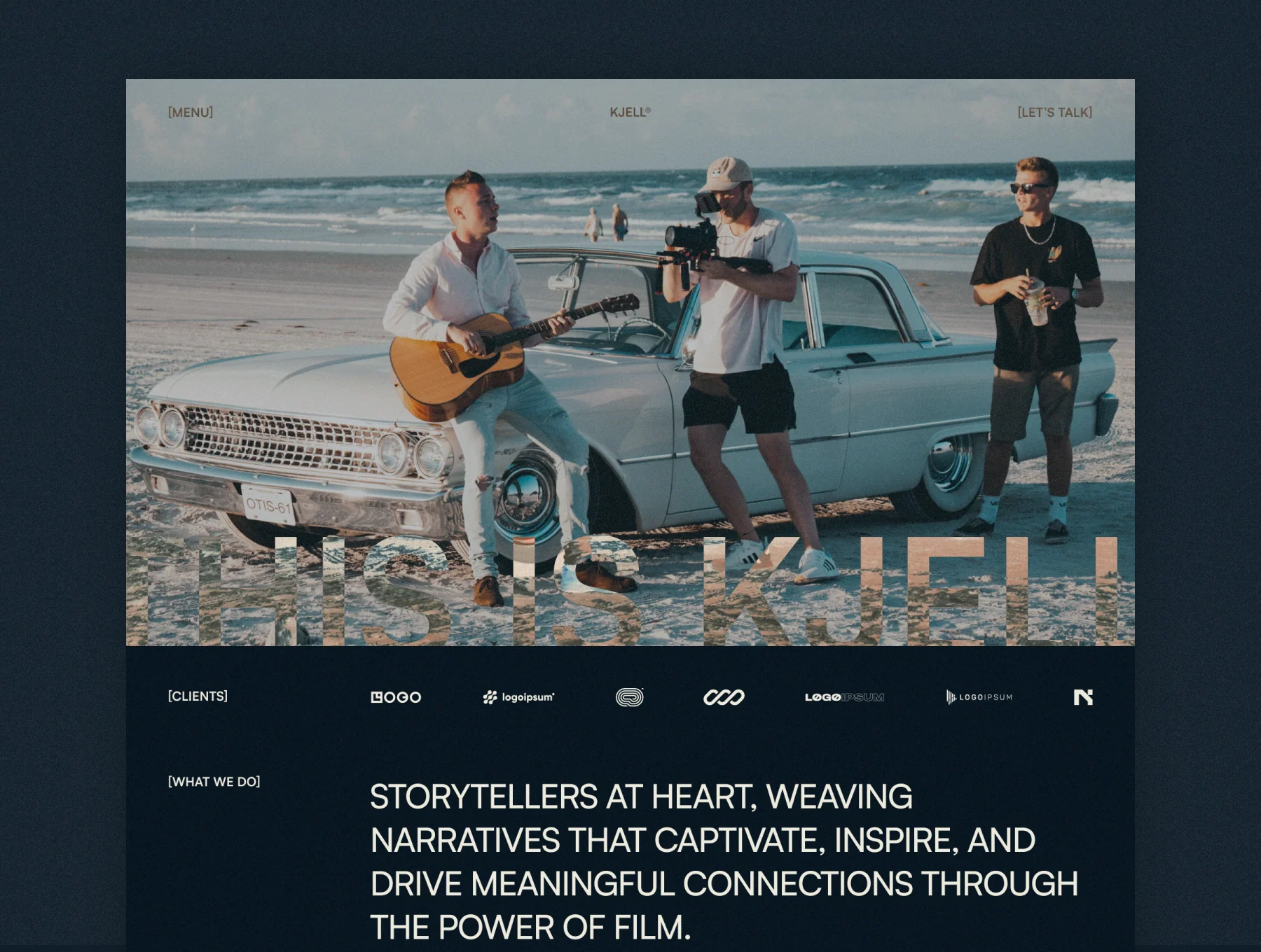 Kjell — Agency & Portfolio Framer Template 3