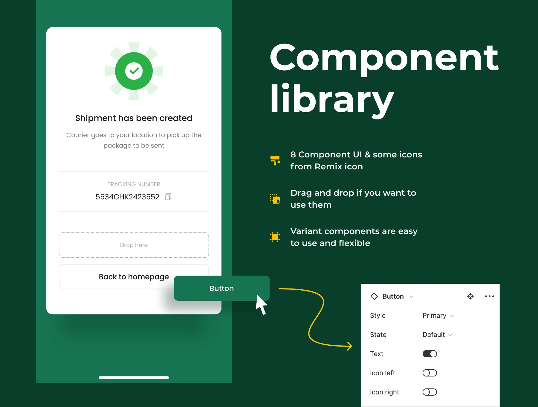 Klaker Box - Shipping App iOS UI Kit 3