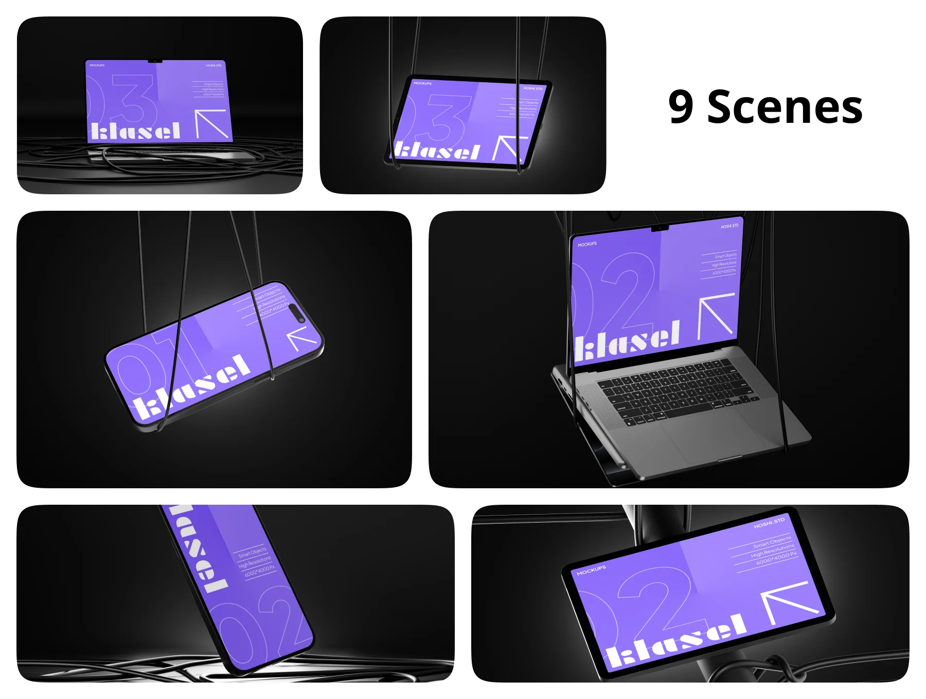 Klasel - Device Mockup Cable Scene 5