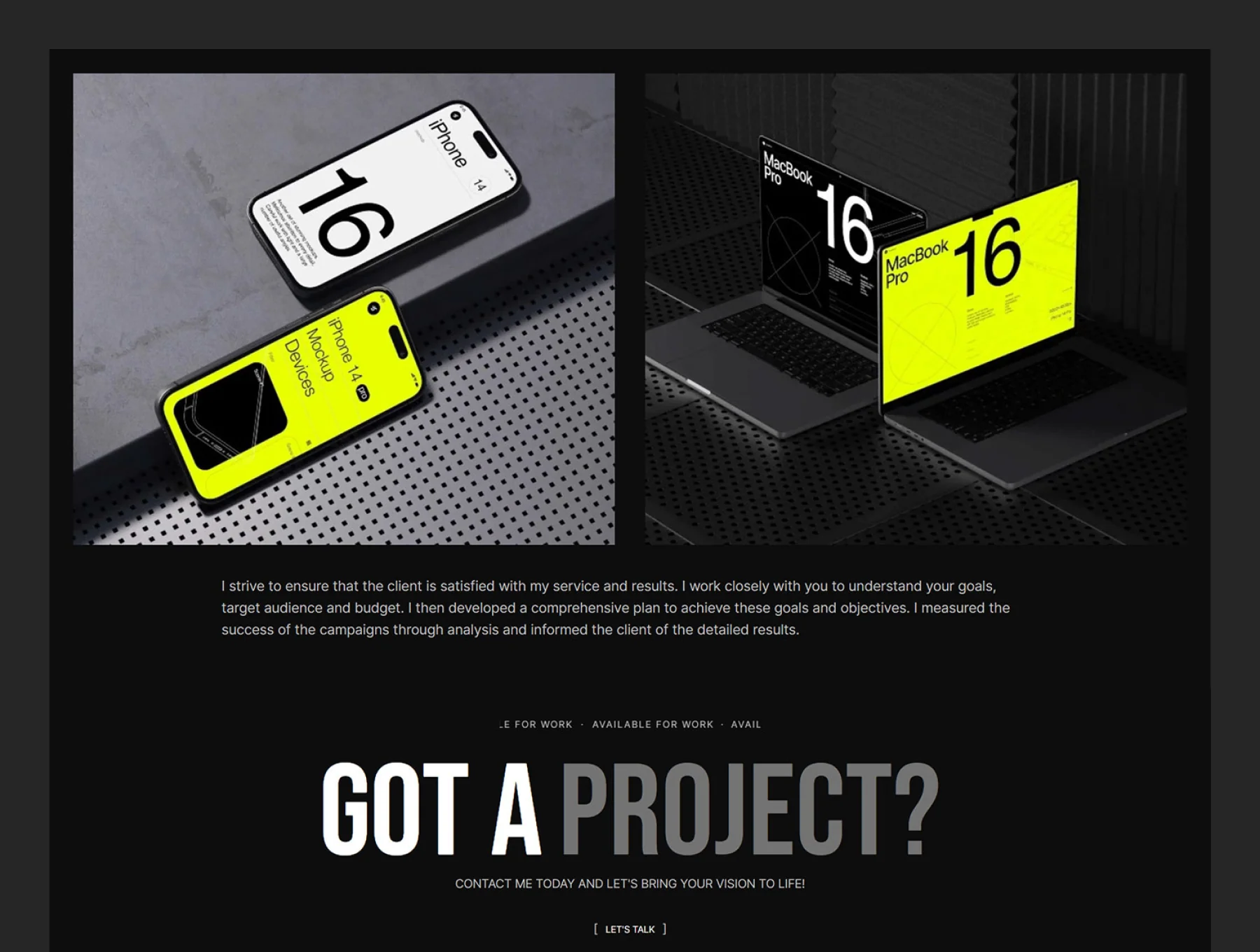 Klaus - Framer Portfolio Template 2