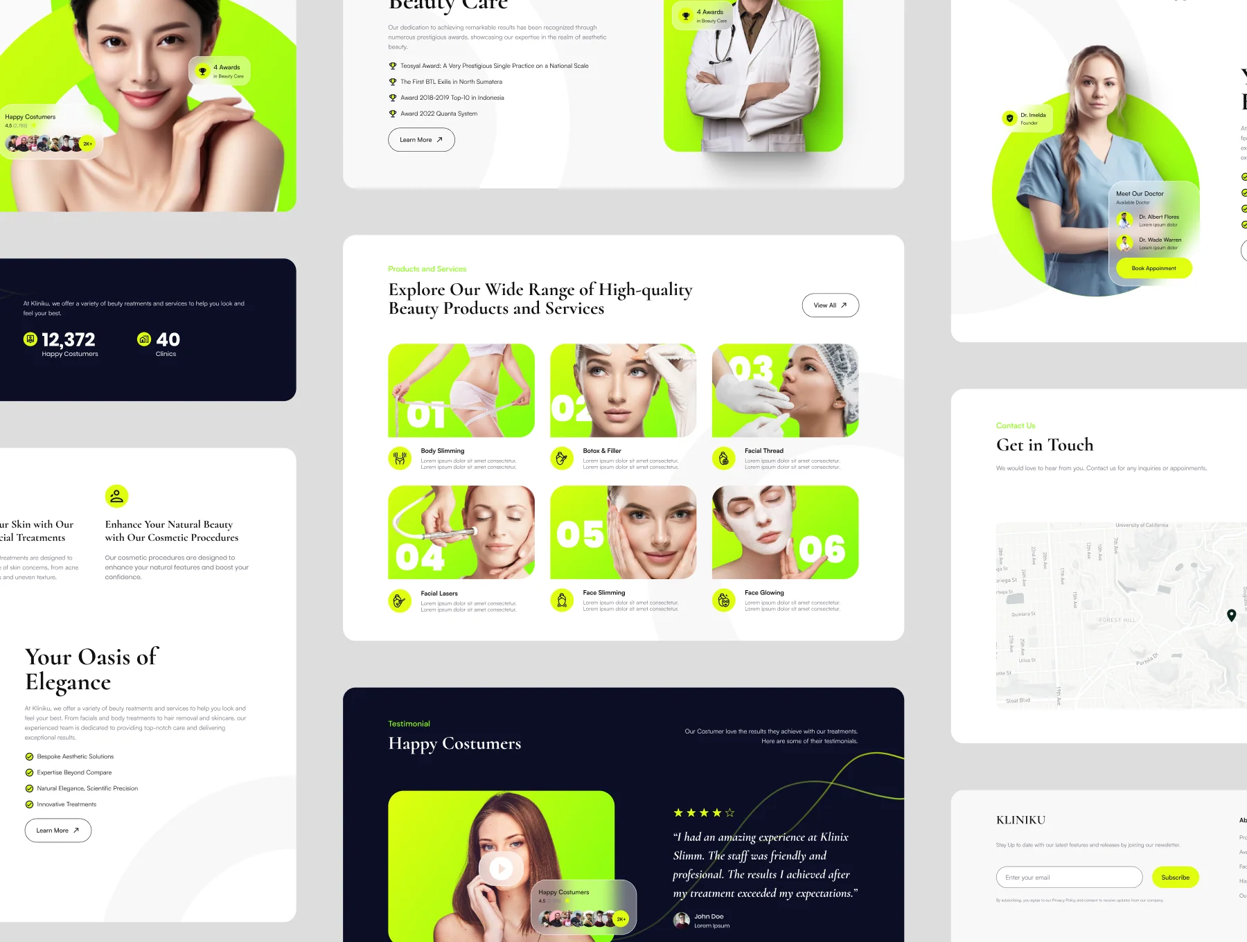 Kliniku - Beauty Clinic Landing Page Experience 4