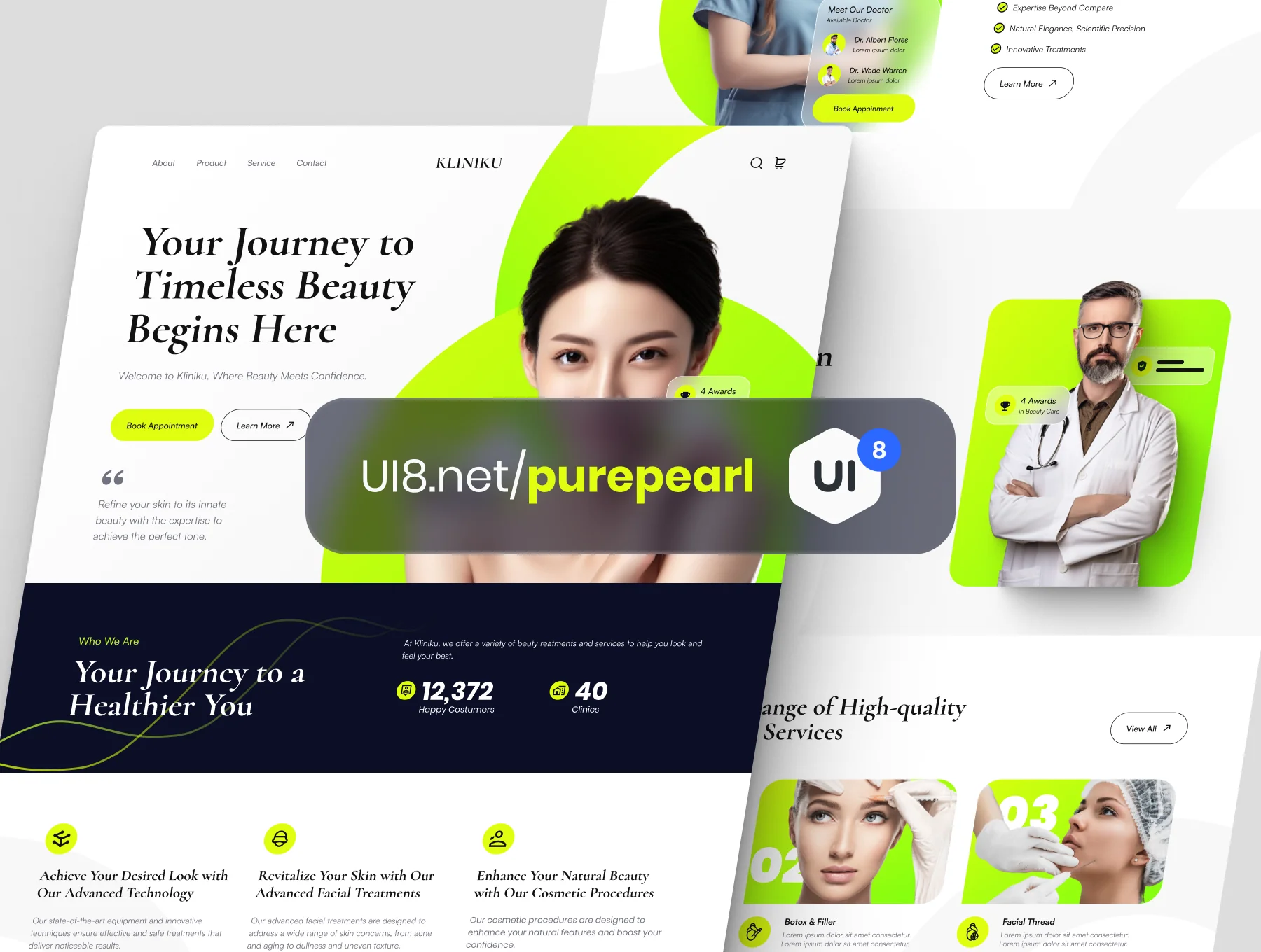 Kliniku - Beauty Clinic Landing Page Experience 6