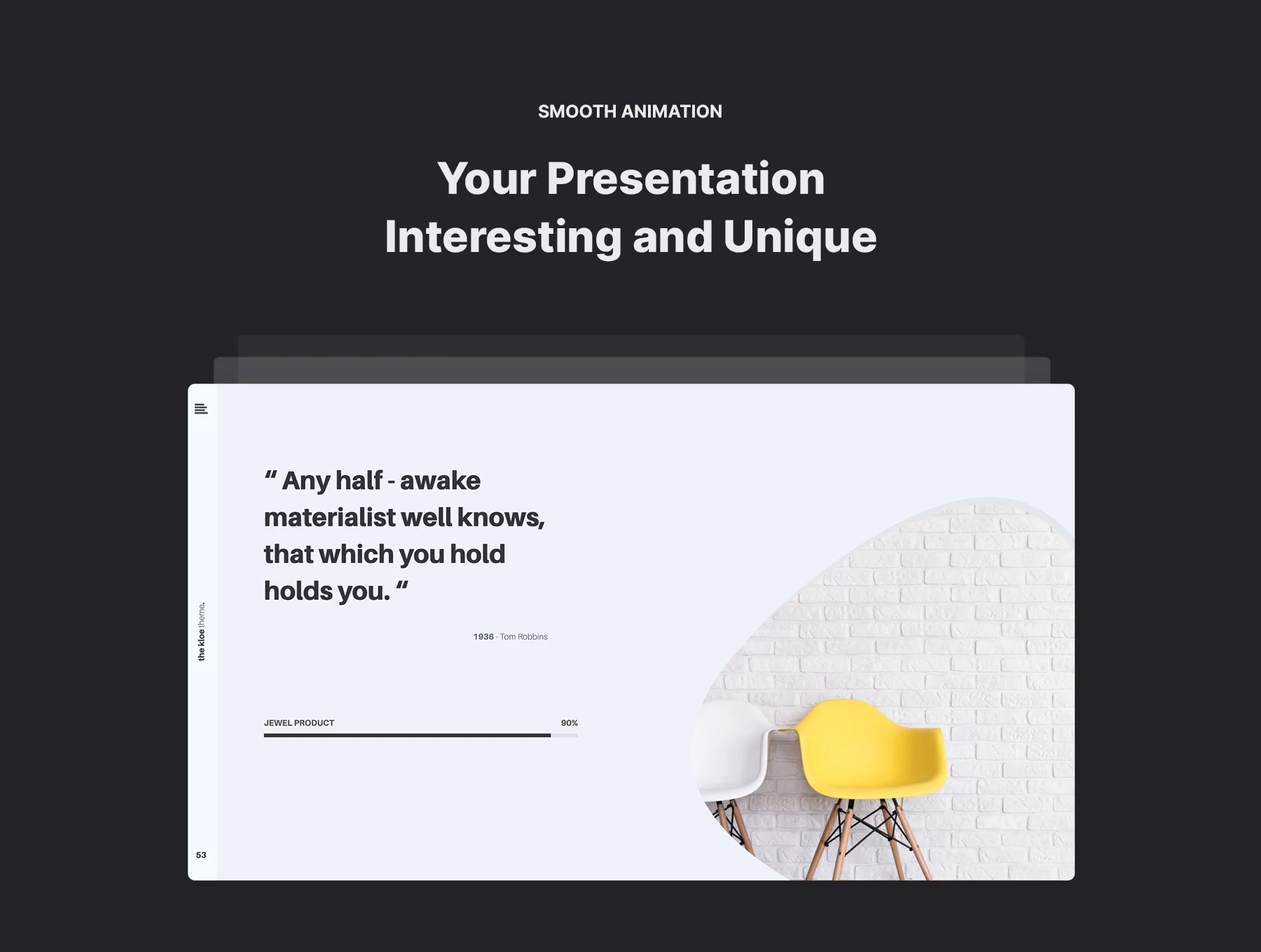 KLOE - Minimal Presentation Template 4