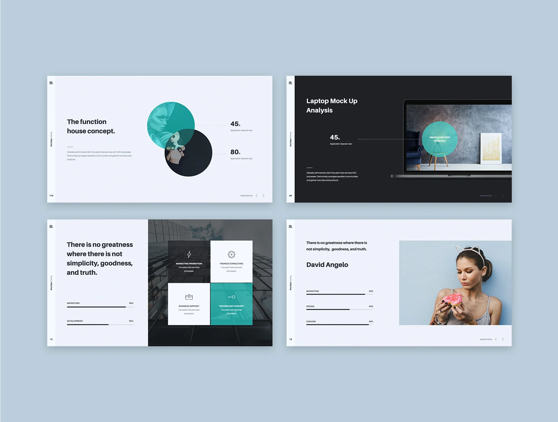 KLOE - Minimal Presentation Template 7