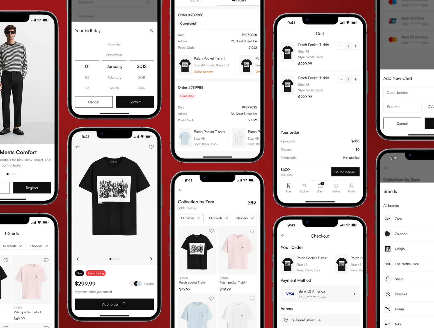 KLOTH - Online Clothes Store App Ui Kit 5
