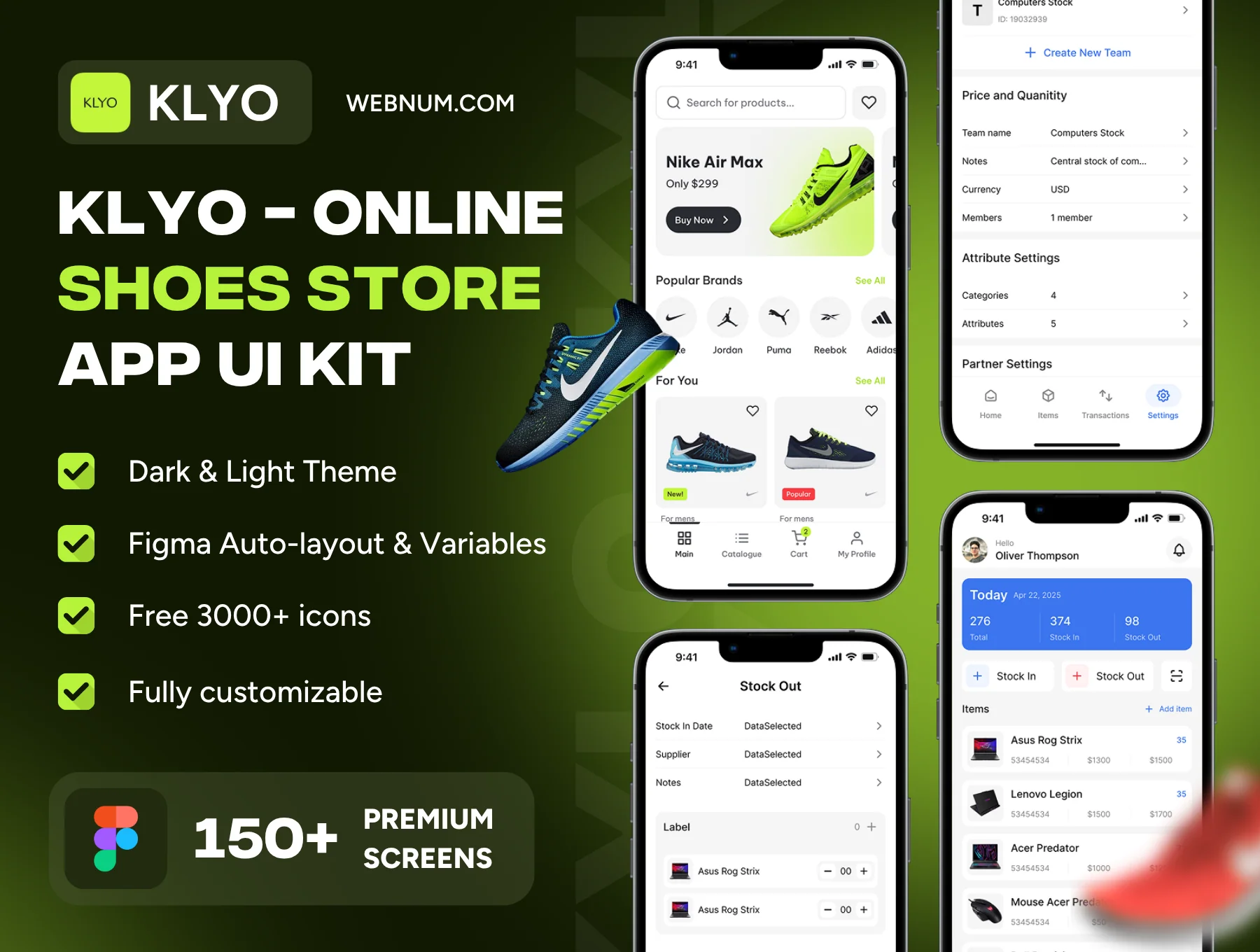 KLYO - Online Shoes Store App Ui Kit