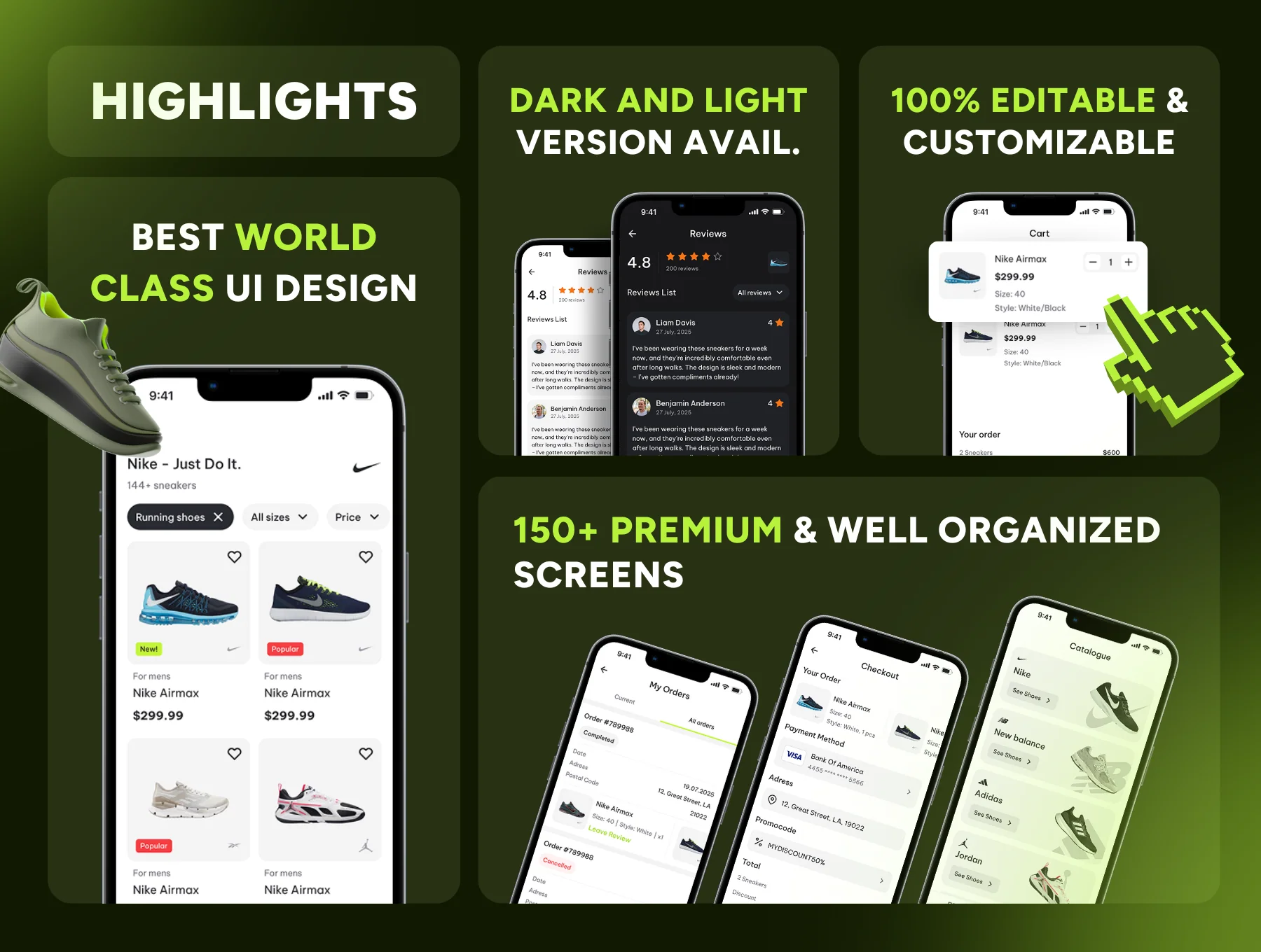 KLYO - Online Shoes Store App Ui Kit 2