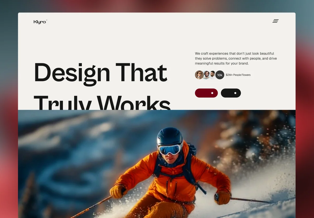 Klyro - Framer Portfolio & Agency Template