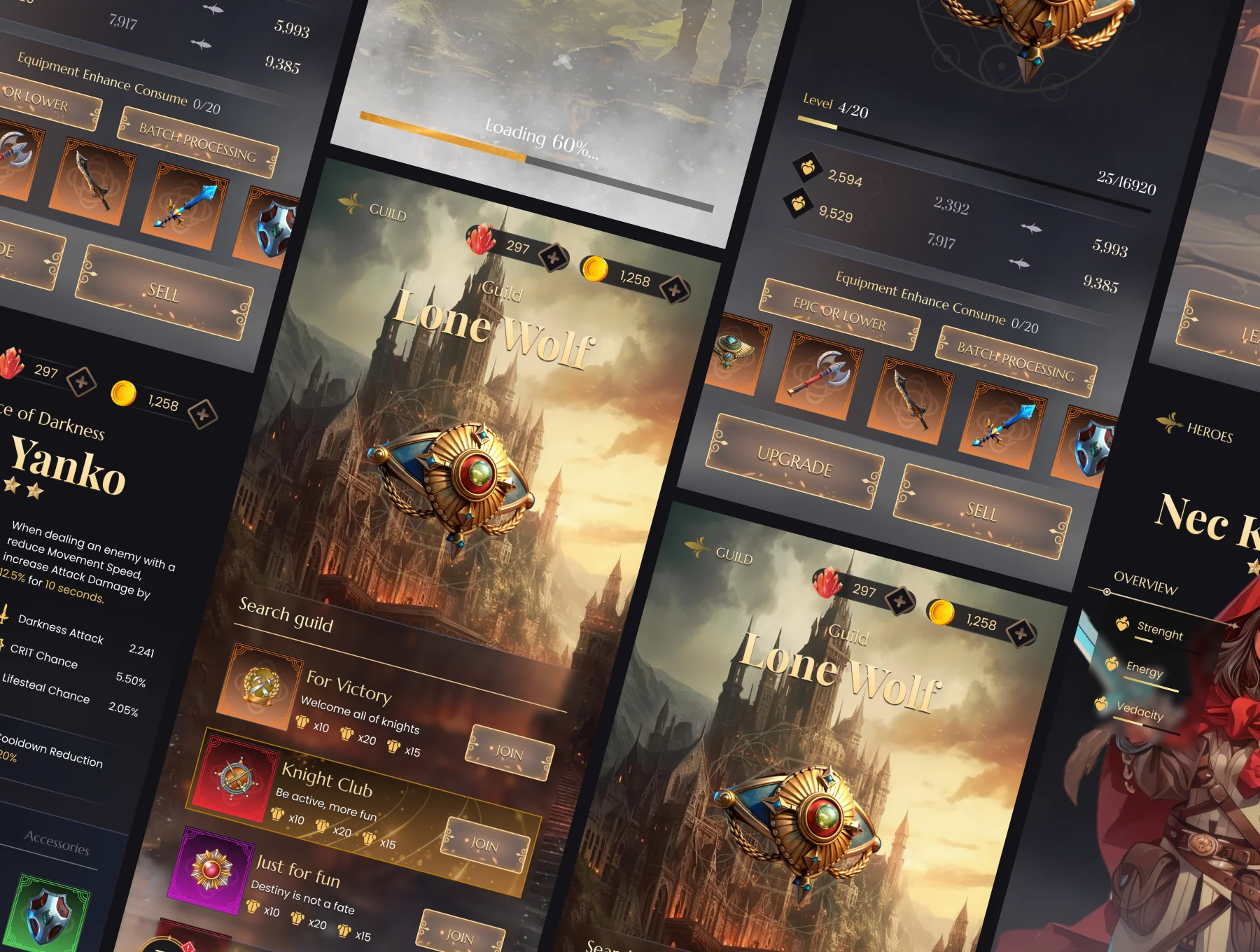 Knight of Valheim GUI Kit 3