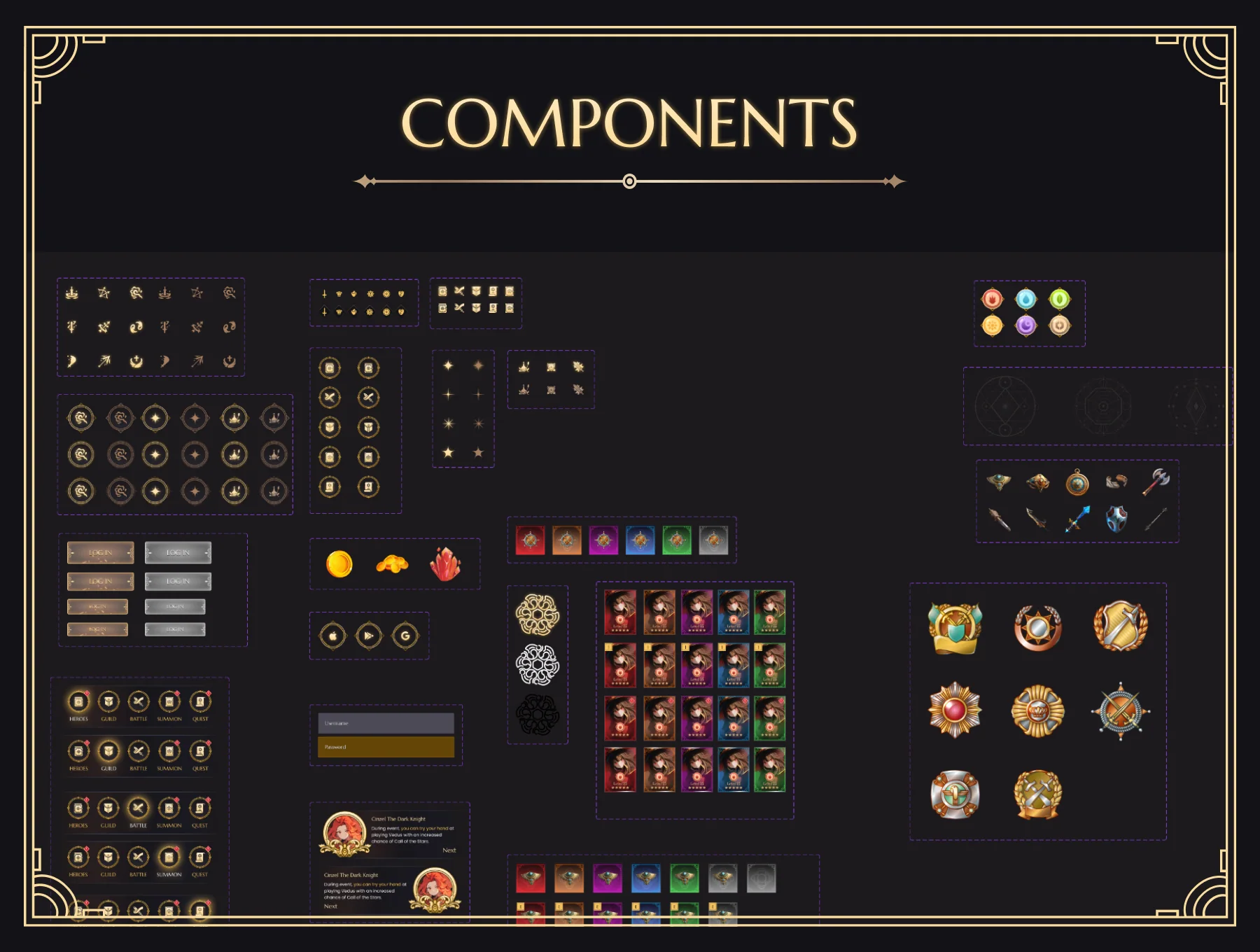 Knight of Valheim GUI Kit 6