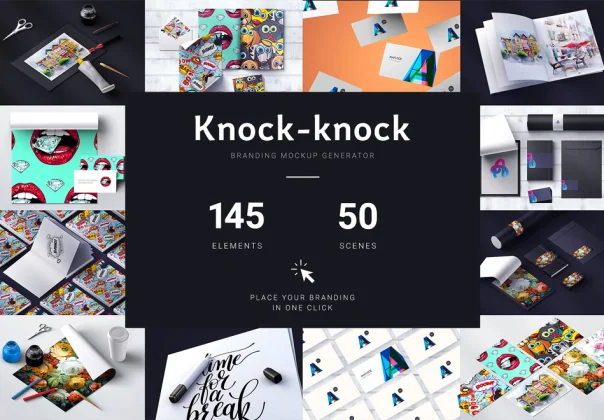 Knock-knock Mockups
