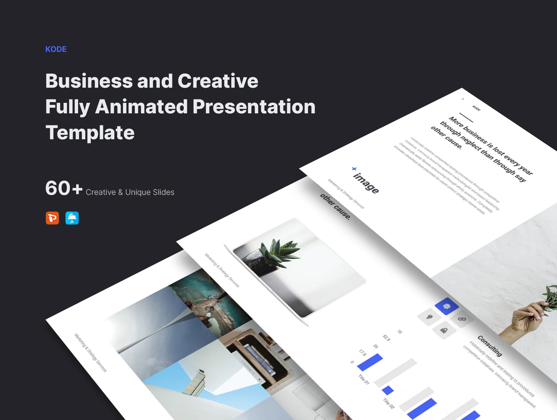 KODE - Business & Minimal Presentation Template