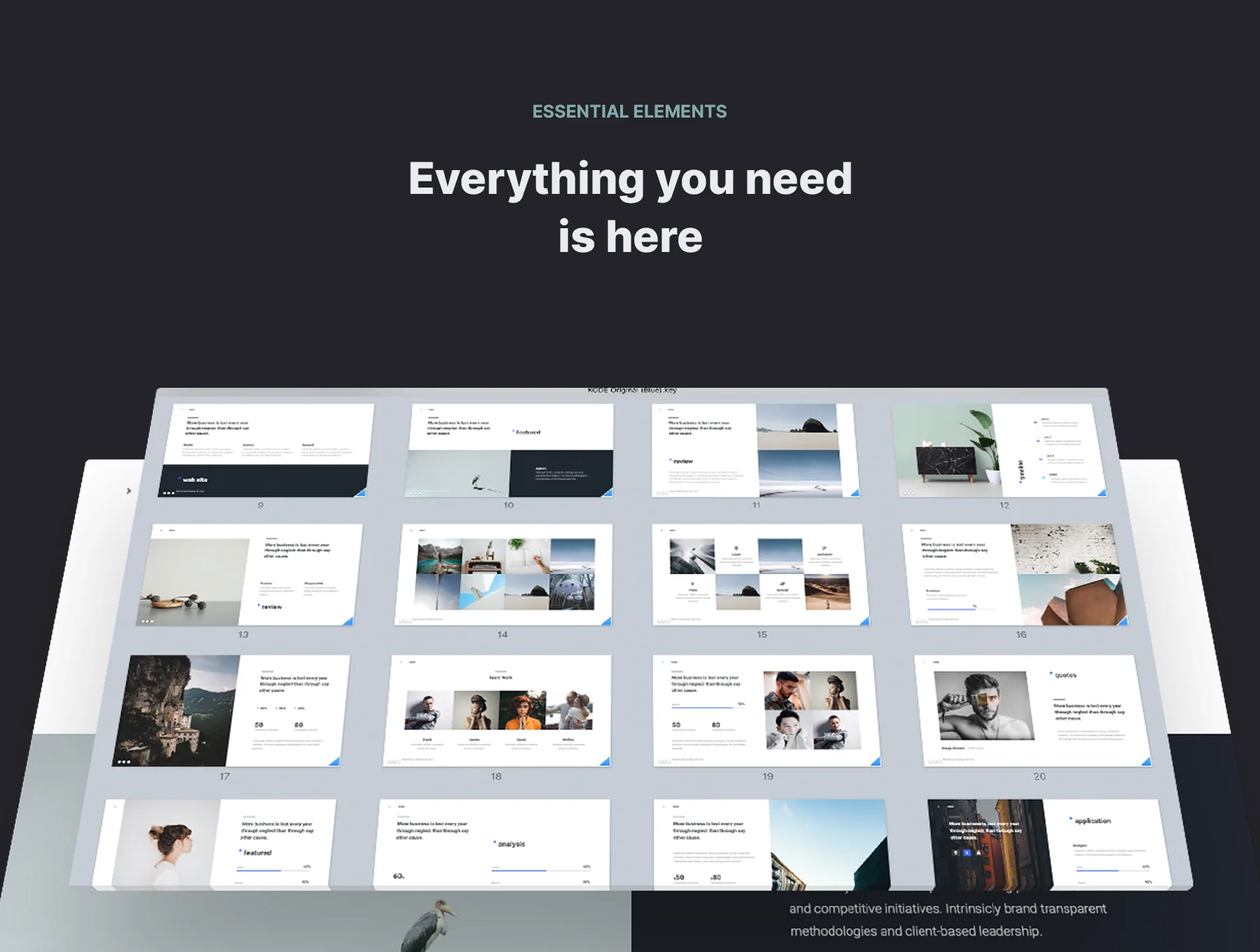 KODE - Business & Minimal Presentation Template 3