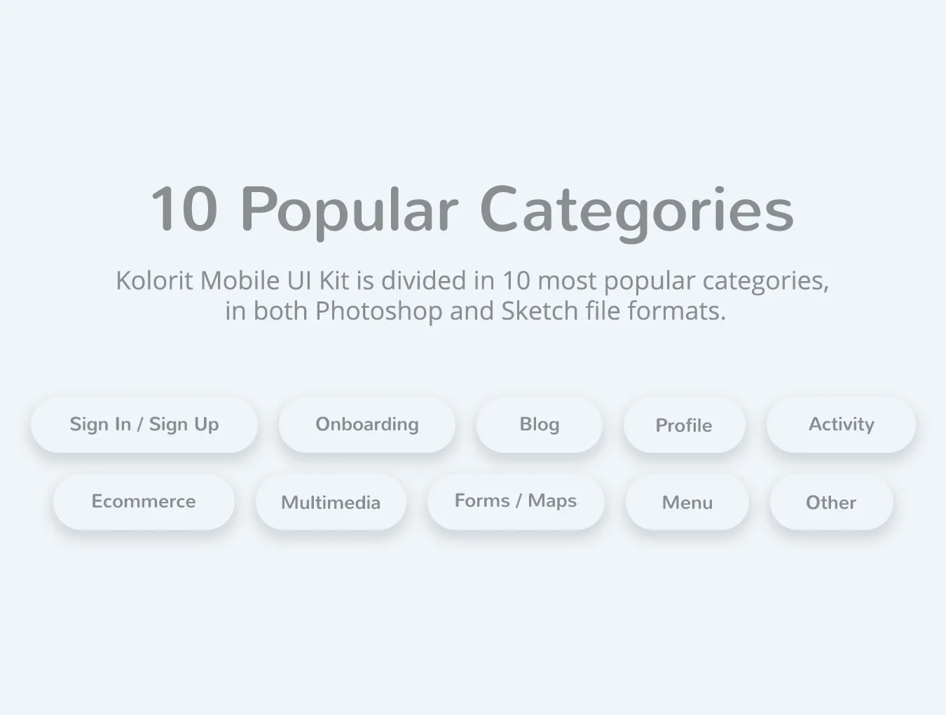 Kolorit Mobile UI Kit 3