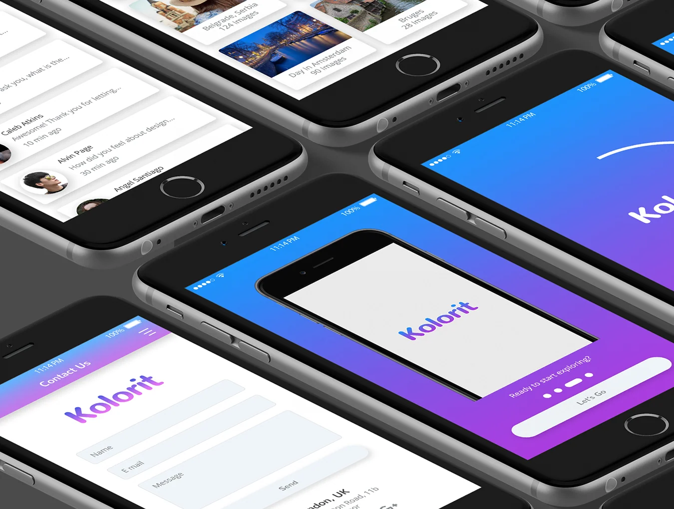 Kolorit Mobile UI Kit 7