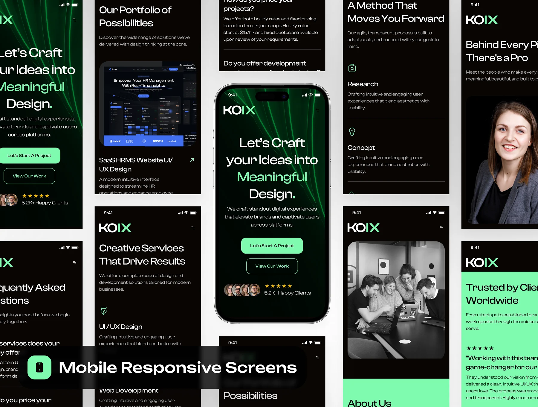 Kolx - Digital Agency Website Framer Template 9
