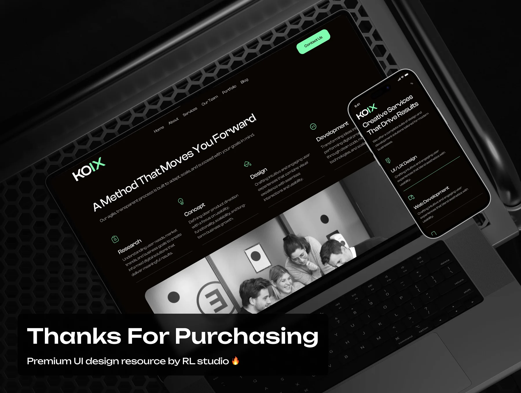 Kolx - Digital Agency Website Framer Template 10