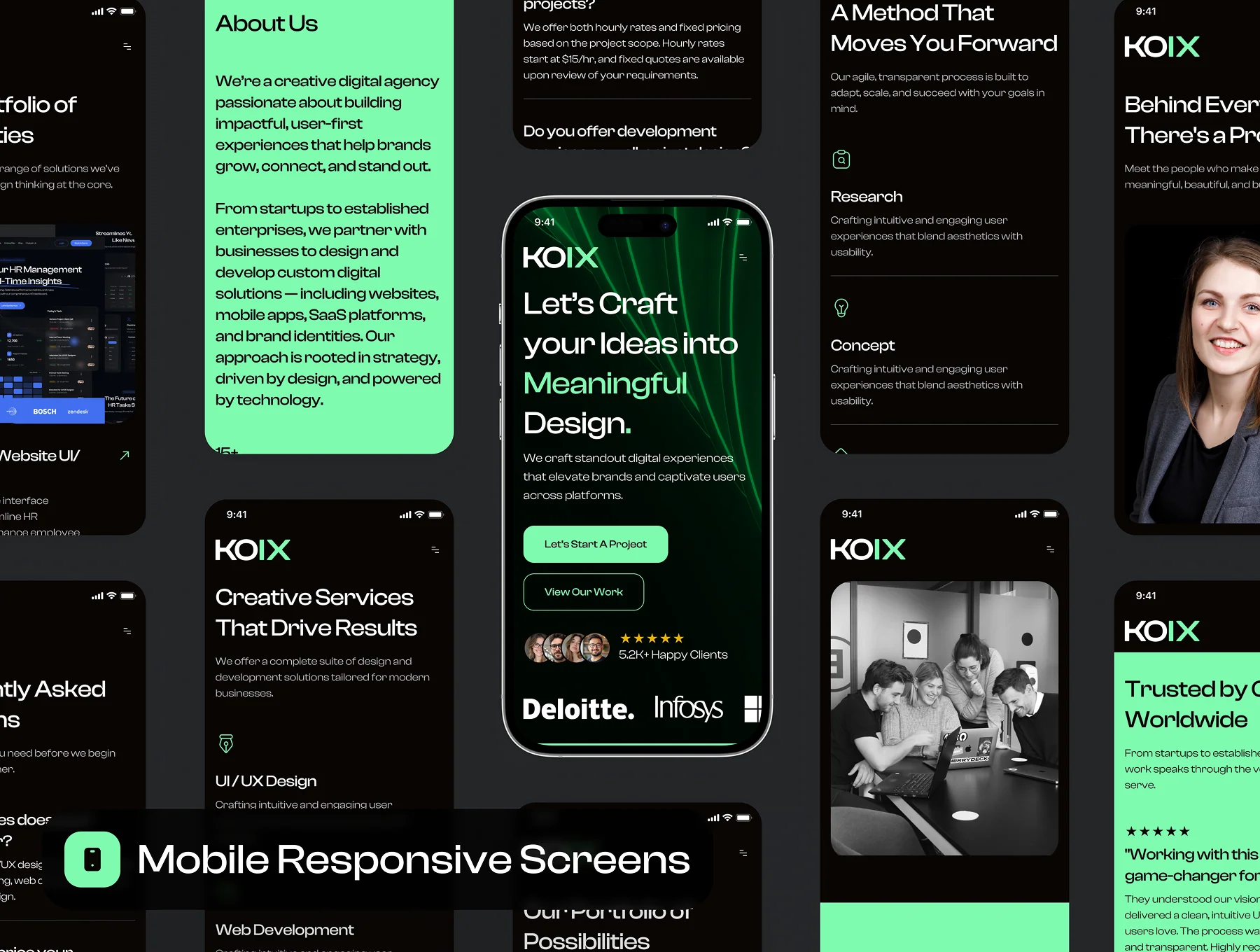 Kolx - Digital Agency Website UI Kit 7