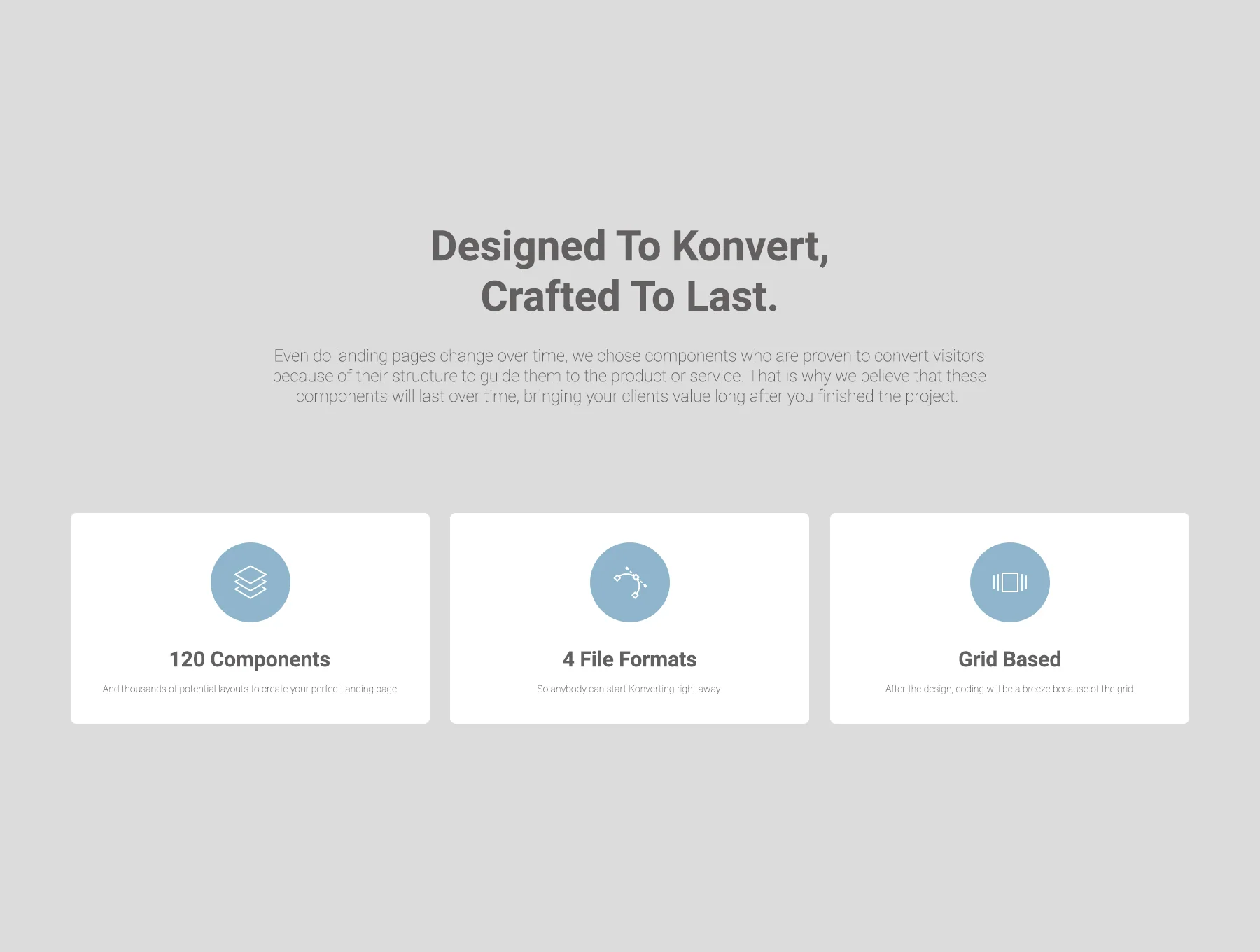 Konvert Landing Page Builder 3