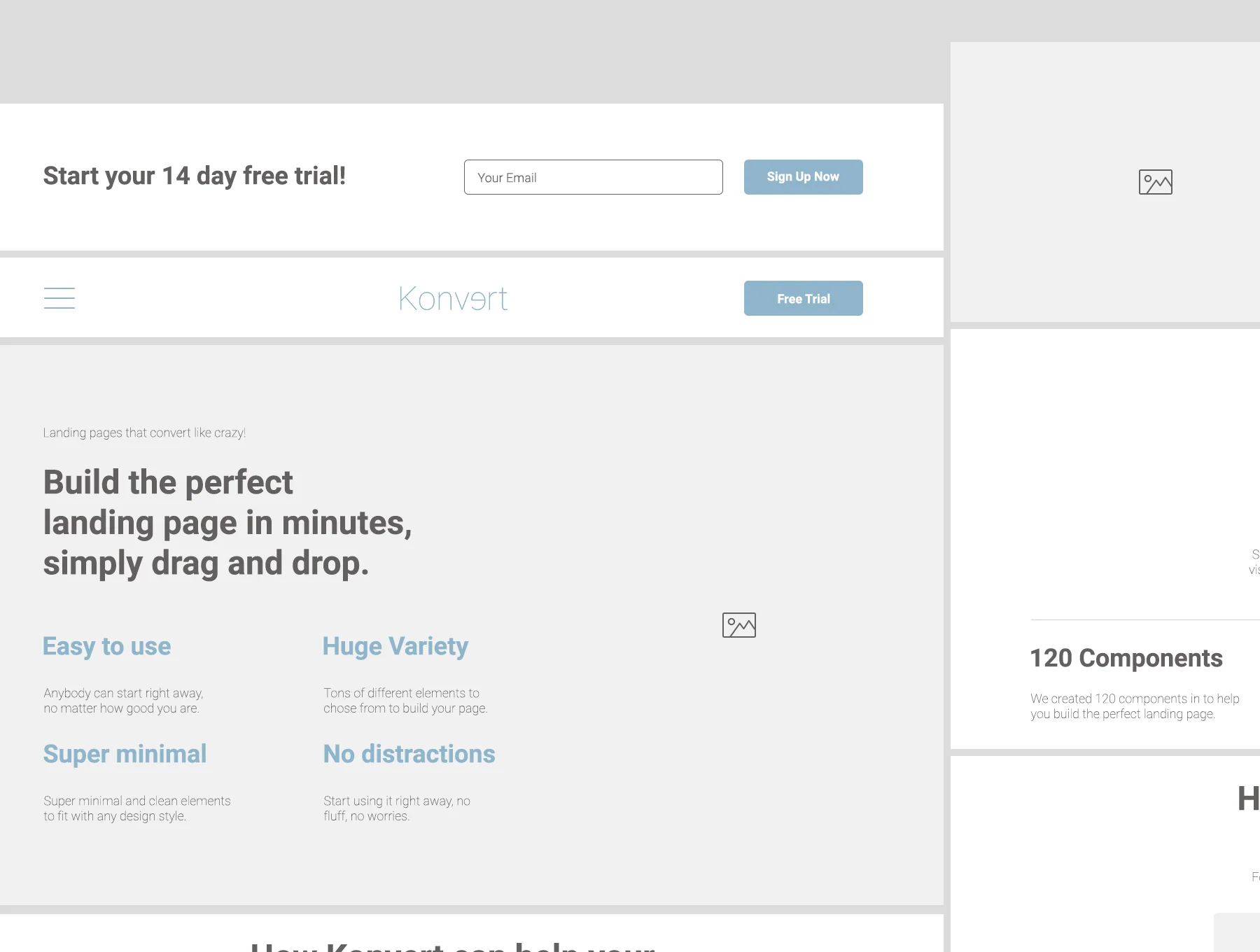 Konvert Landing Page Builder 7