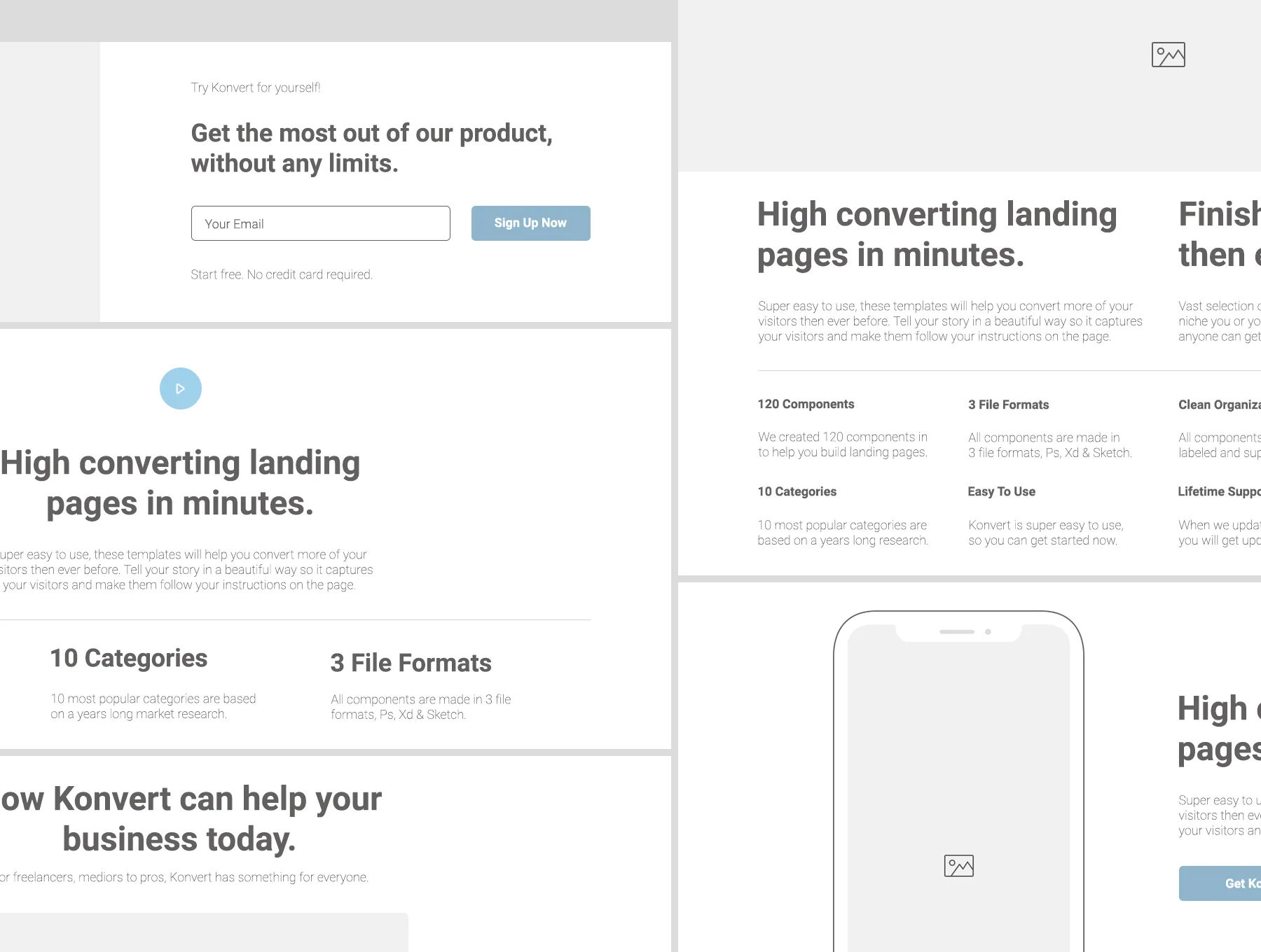 Konvert Landing Page Builder 8