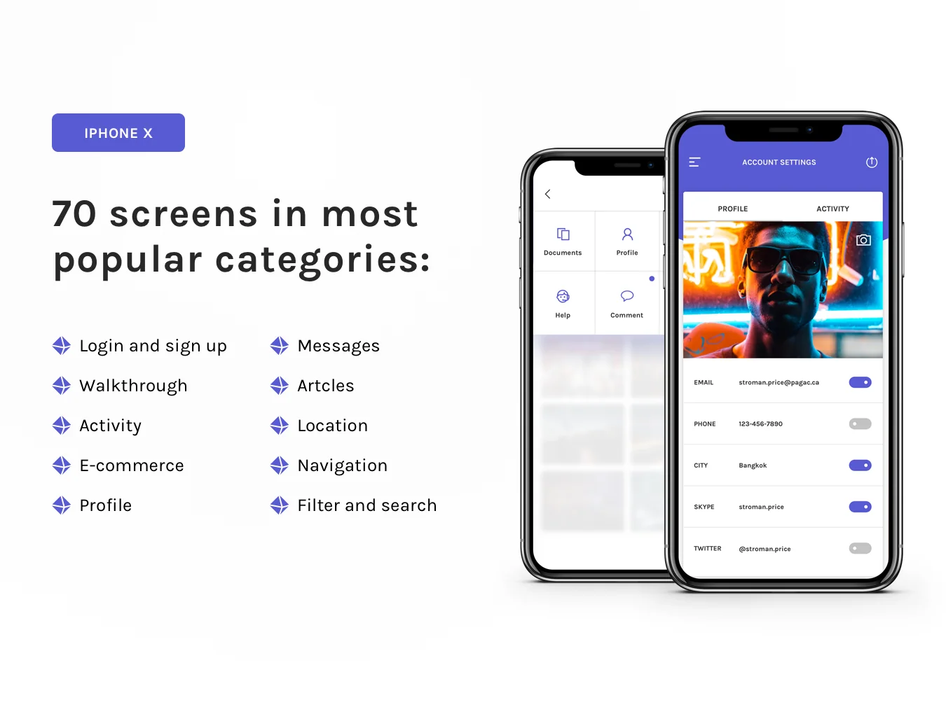 Koobe iOS UI Kit 2