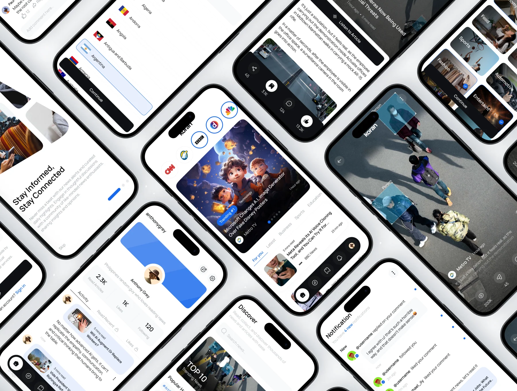 Koran - News Apps Mobile UI KIT 4