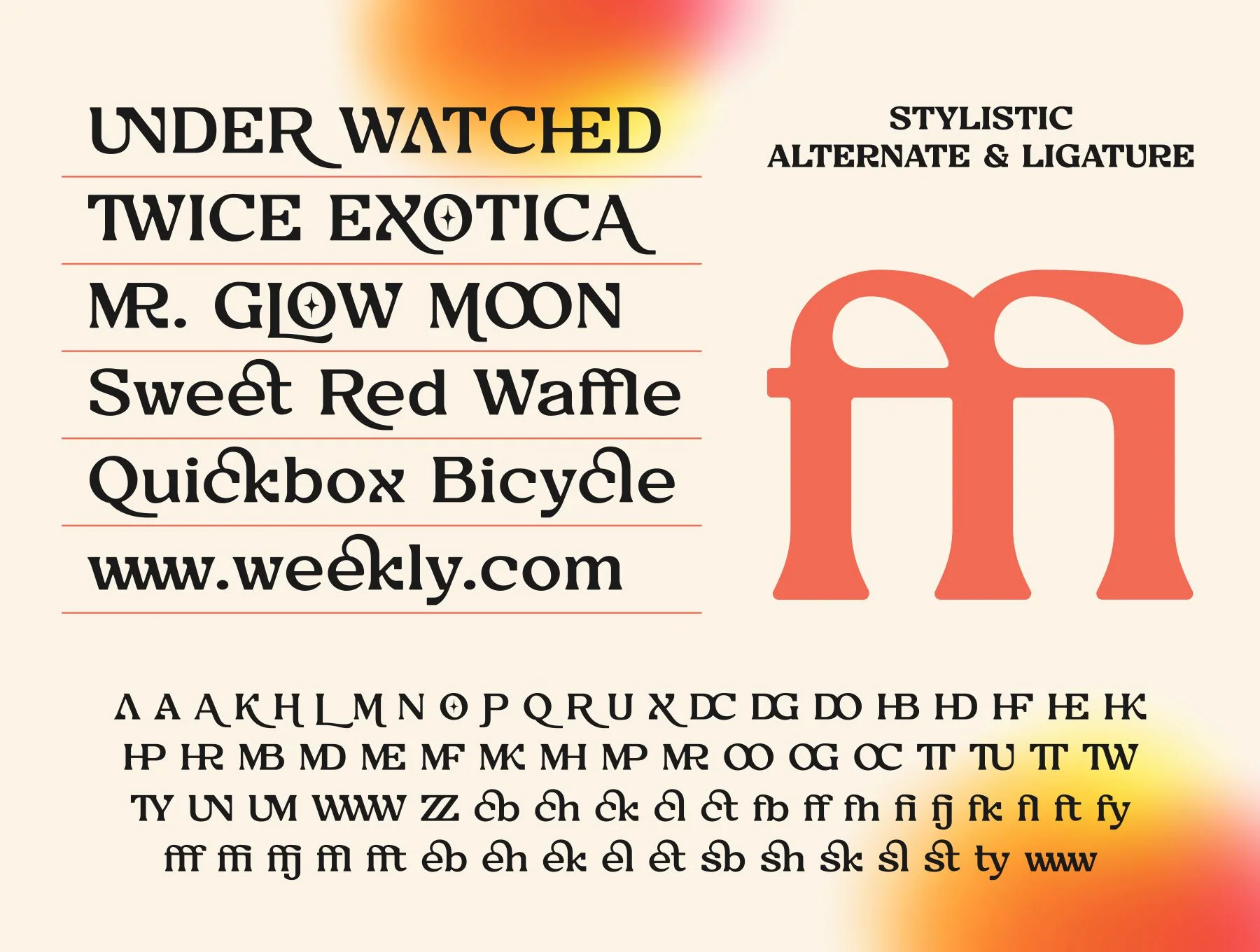 Korsen Fonts Family 10