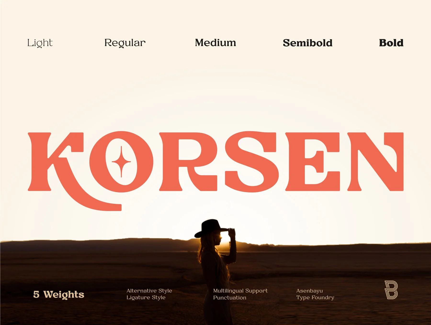 Korsen Fonts Family